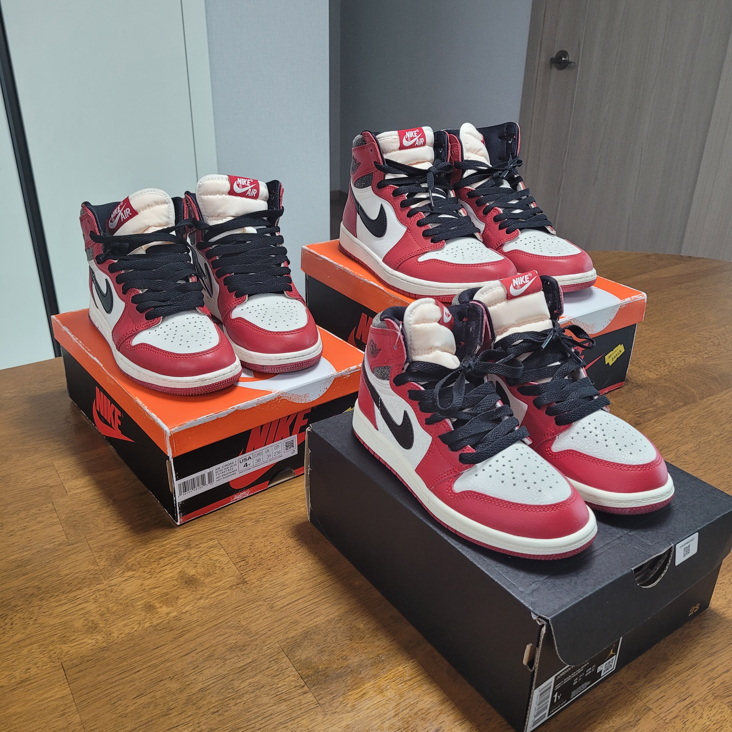 (PS) Jordan 1 Retro High OG Chicago 2022, Jordan 1 Retro High OG Chicago 2022 착용 스타일 - 3