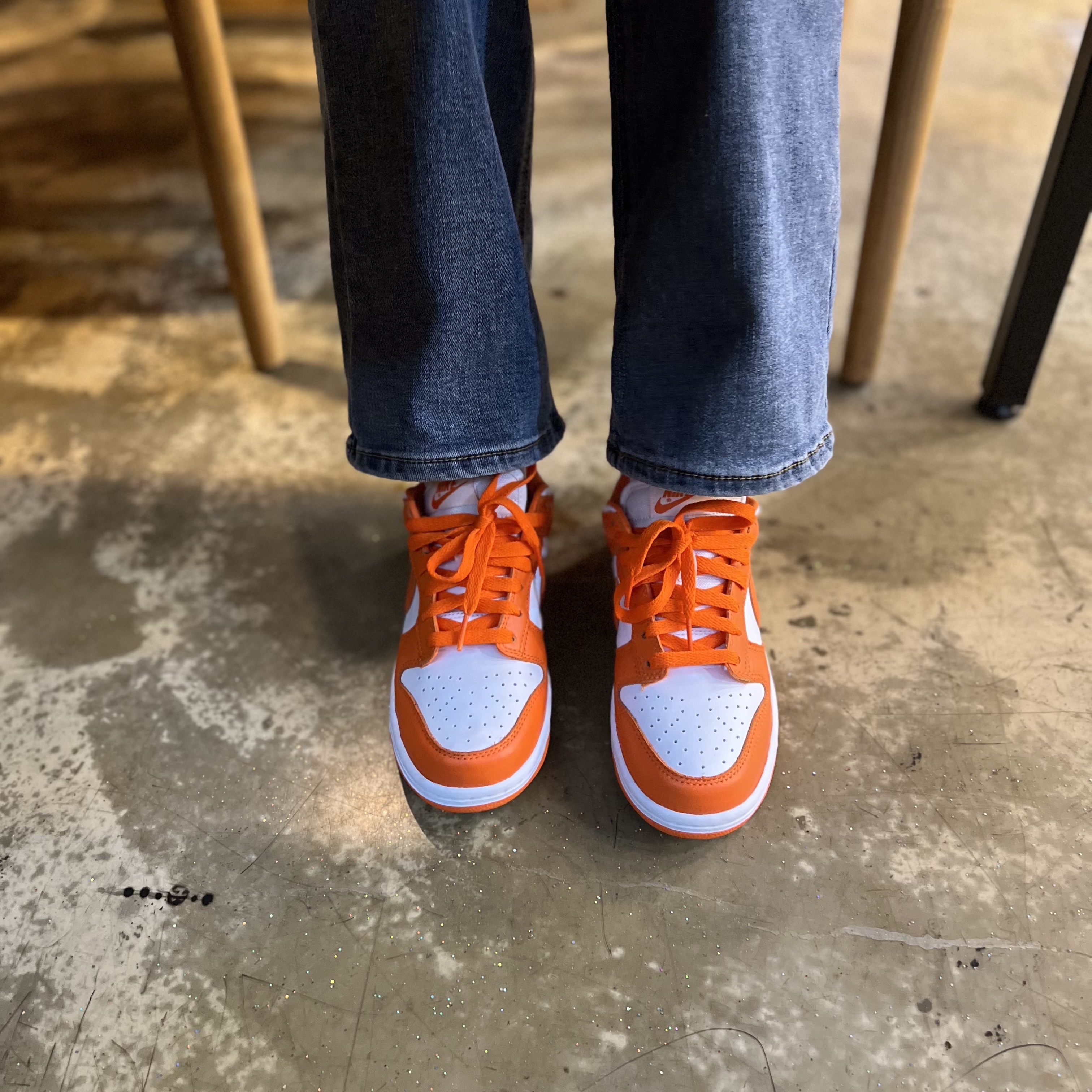 Nike Dunk Low SP Syracuse 2022 착용 스타일
