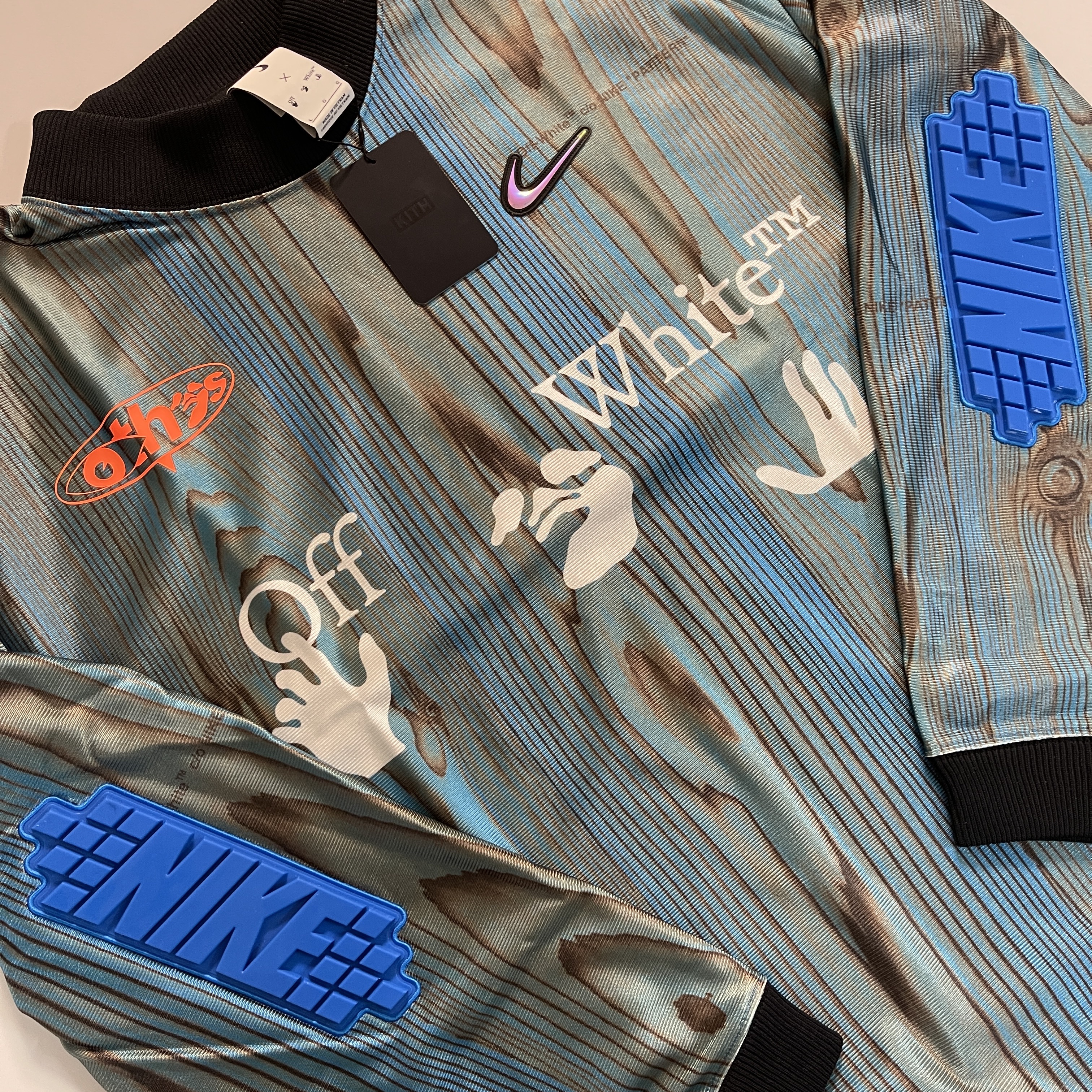 Nike x Off-White NRG Jersey Imperial Blue - Asia 착용 스타일 - 2