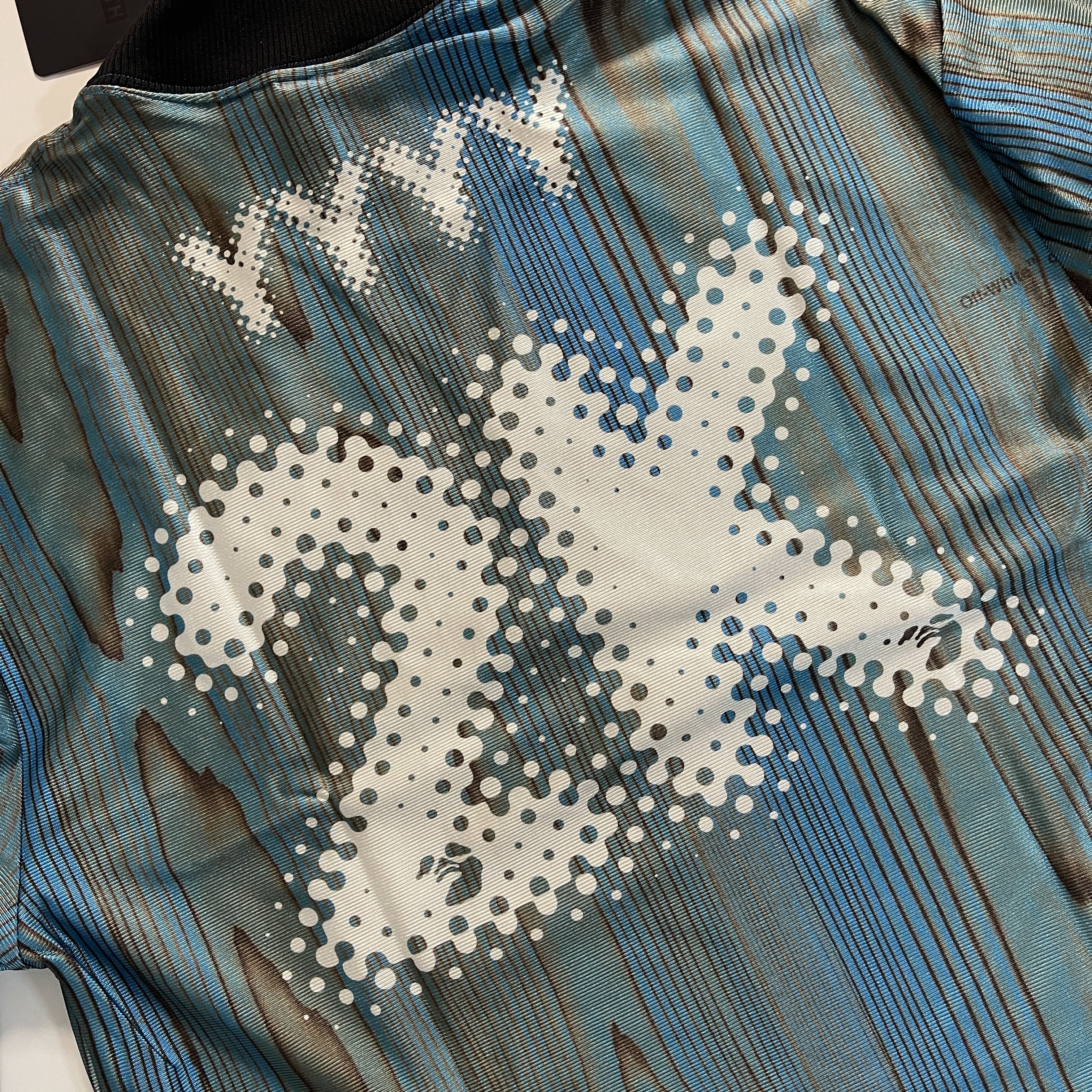 Nike x Off-White NRG Jersey Imperial Blue - Asia 착용 스타일 - 3