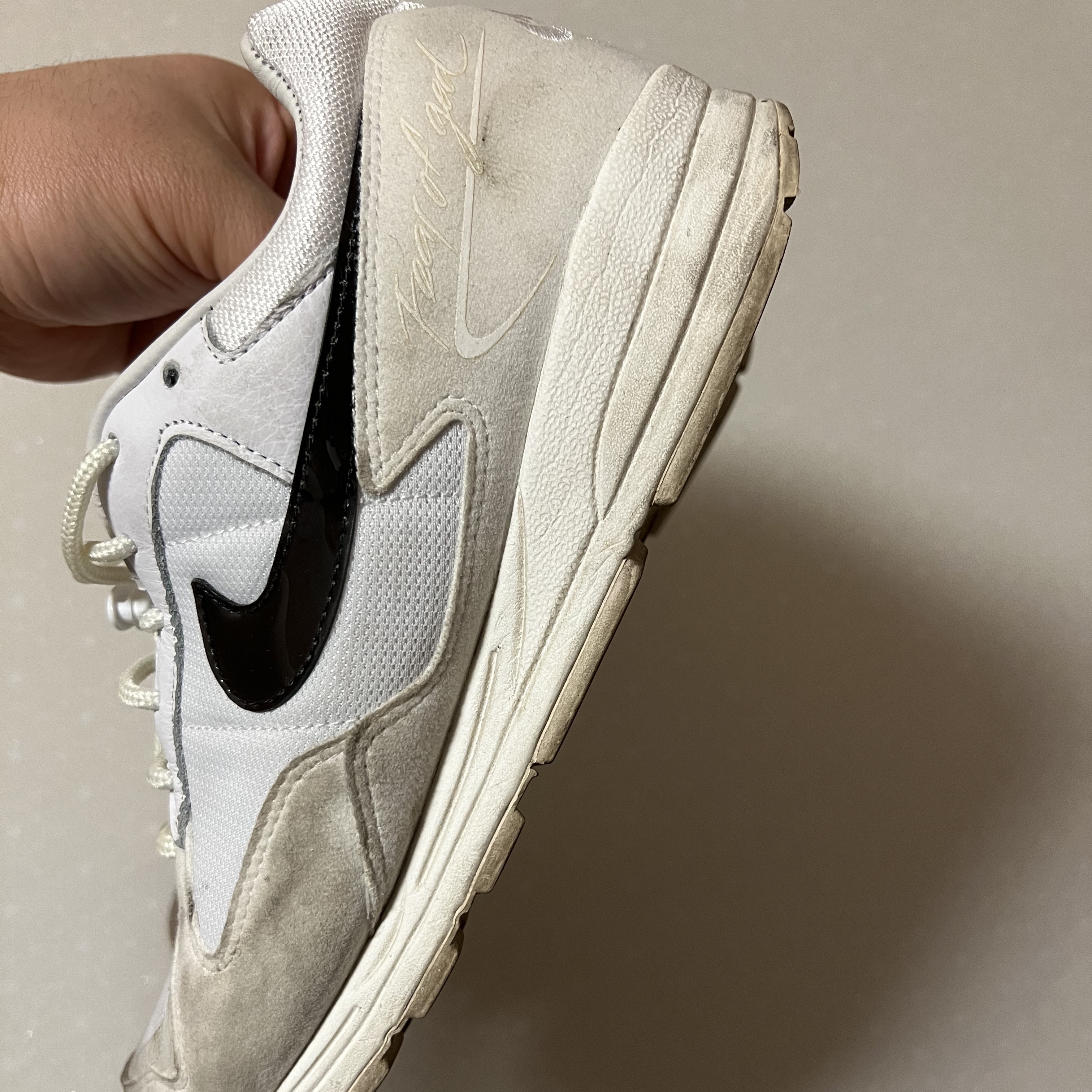 Nike x Fear of God Air Skylon 2 White 착용 스타일