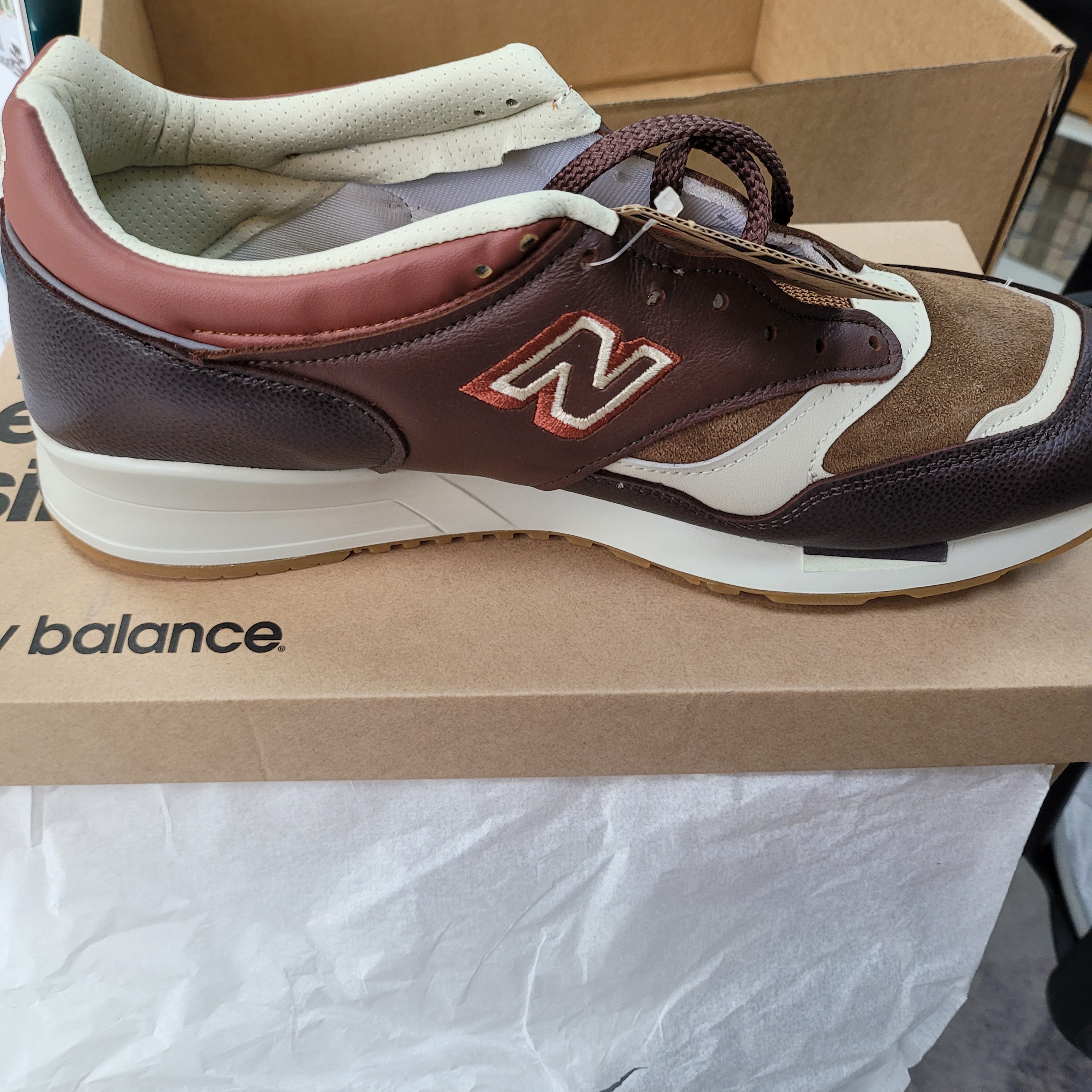 New Balance 991 Made in UK Earth French Roast, New Balance 1500 Made in UK Earth French Roast 착용 스타일 - 5