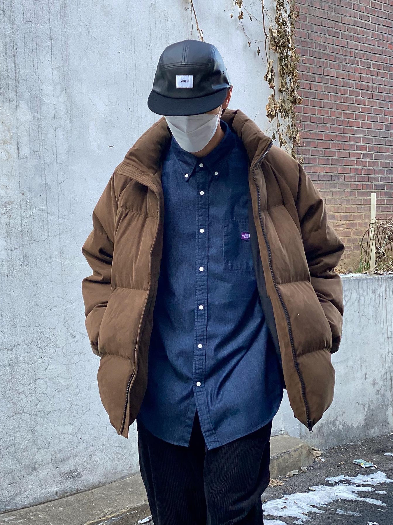 Vans Vault x WTAPS OG Era LX Bones Coyote 착용 스타일 - 3