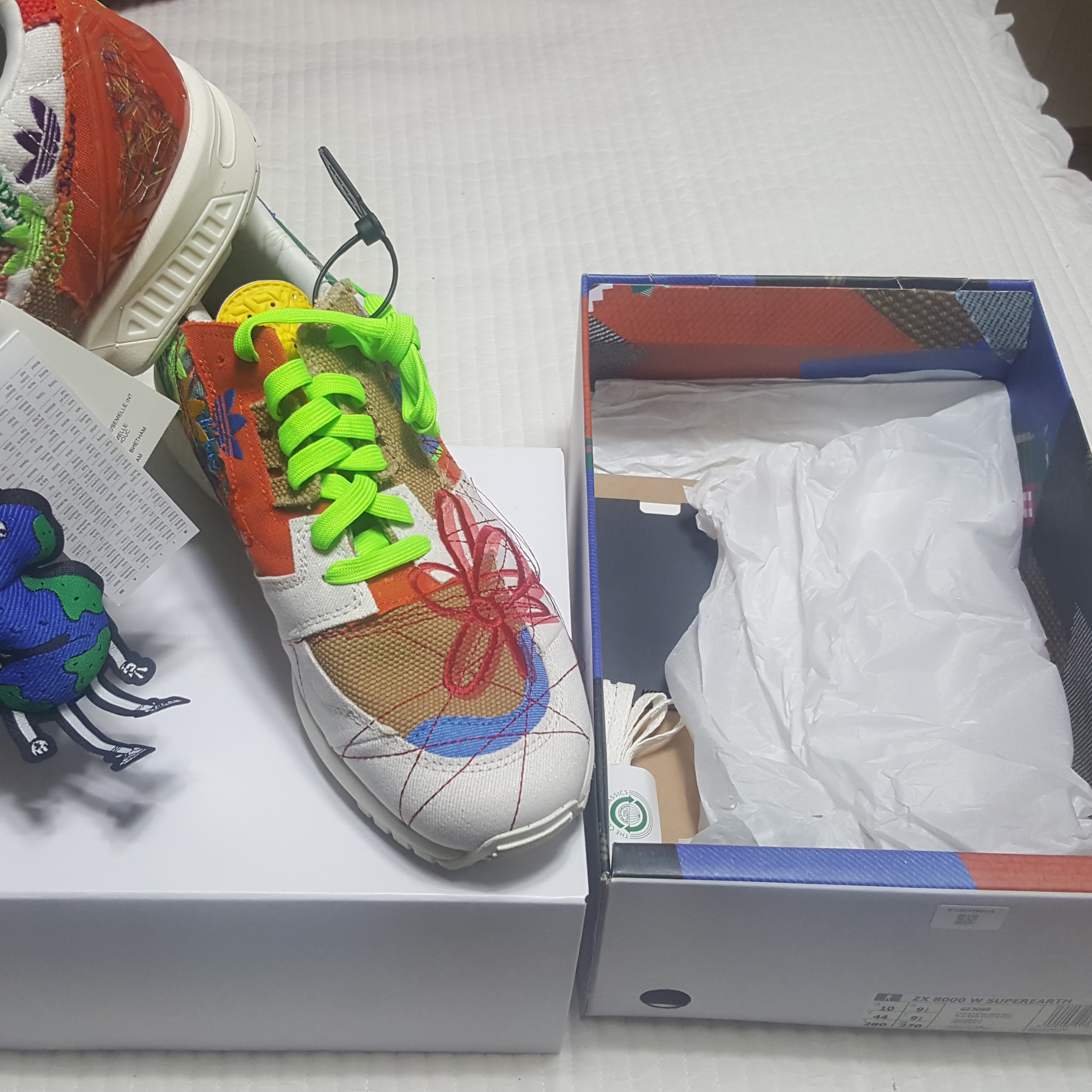 Adidas x Sean Wotherspoon ZX 8000 Superearth 착용 스타일