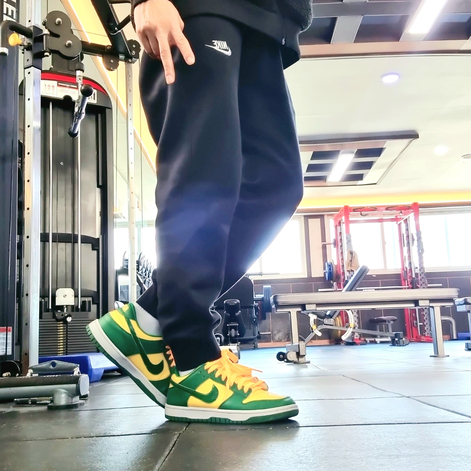 Nike Dunk Low SP Brazil 2020 착용 스타일