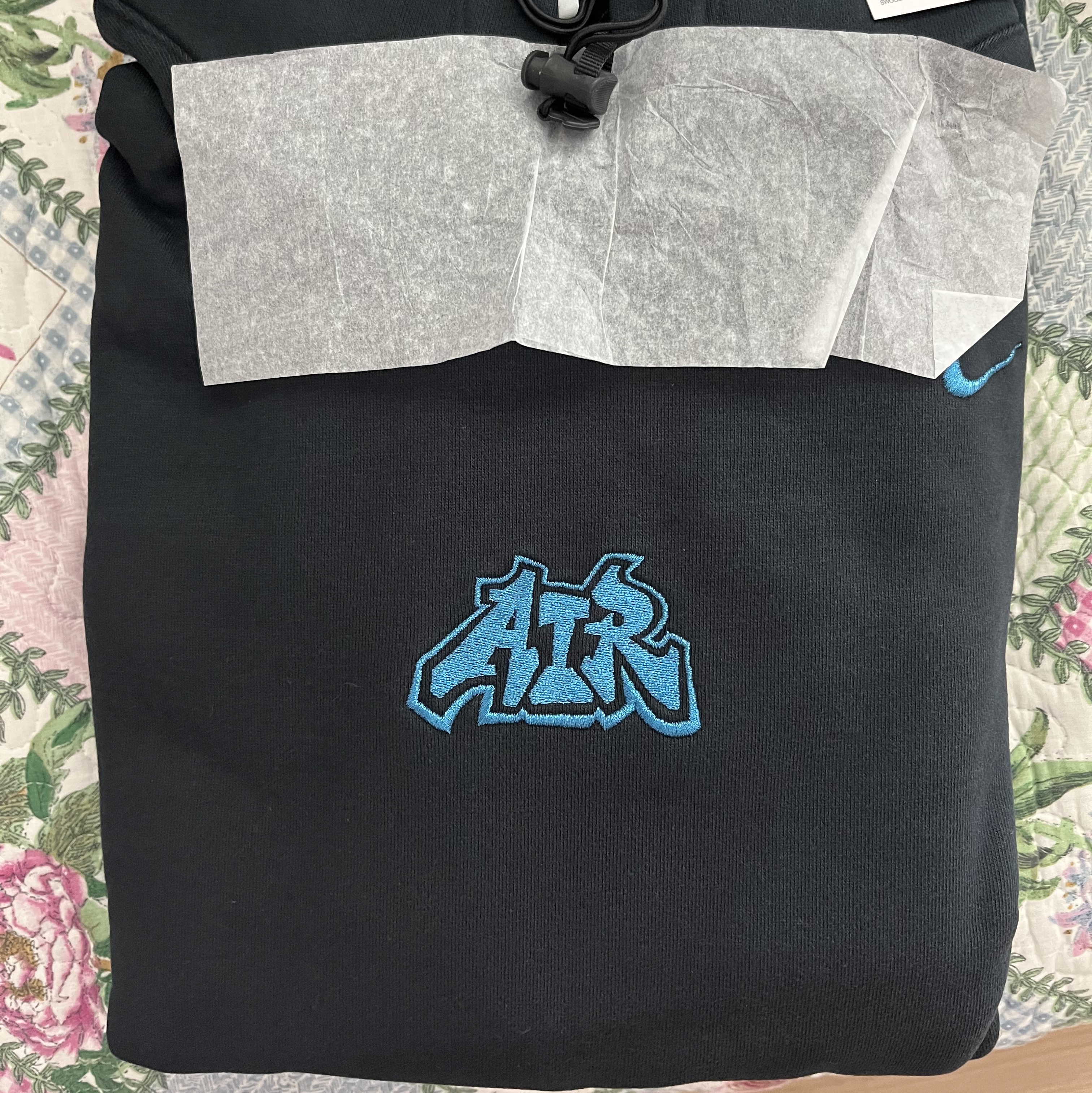 Nike x Off-White NRG Fleece Hoodie Black - Asia 착용 스타일