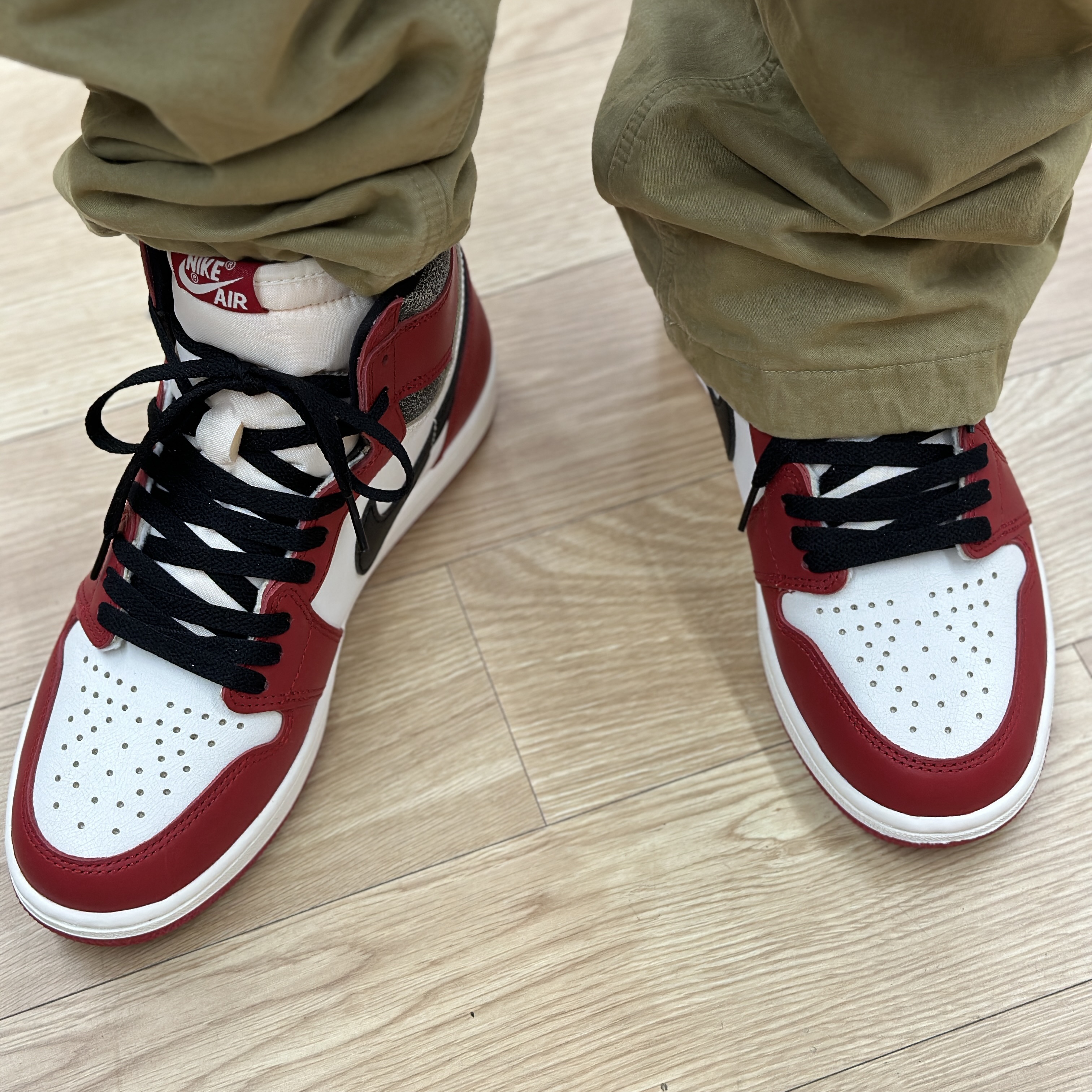 Jordan 1 Retro High OG Chicago 2022 착용 스타일 - 4