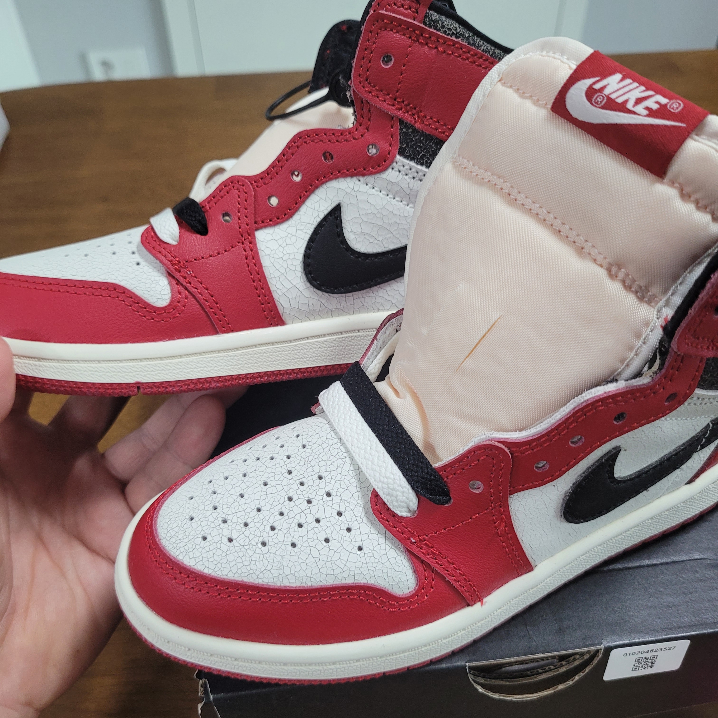 (PS) Jordan 1 Retro High OG Chicago 2022, Jordan 1 Retro High OG Chicago 2022 착용 스타일 - 2