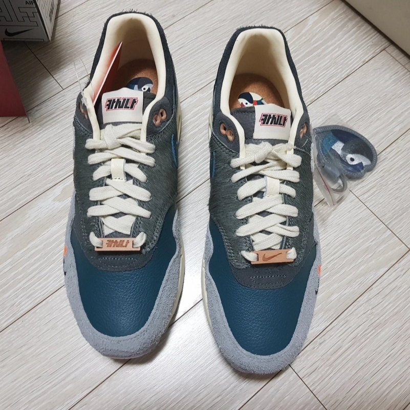Nike x Kasina Air Max 1 SP Won-Ang Particle Grey 착용 스타일