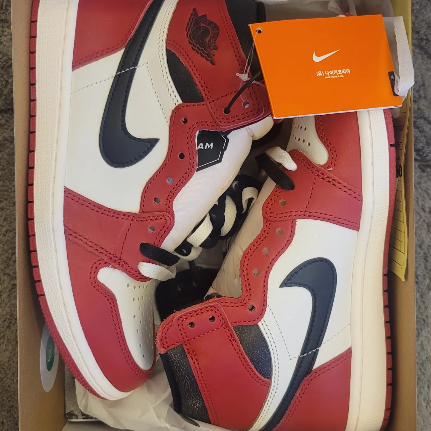 Jordan 1 Retro High OG Chicago 2022 착용 스타일 - 2