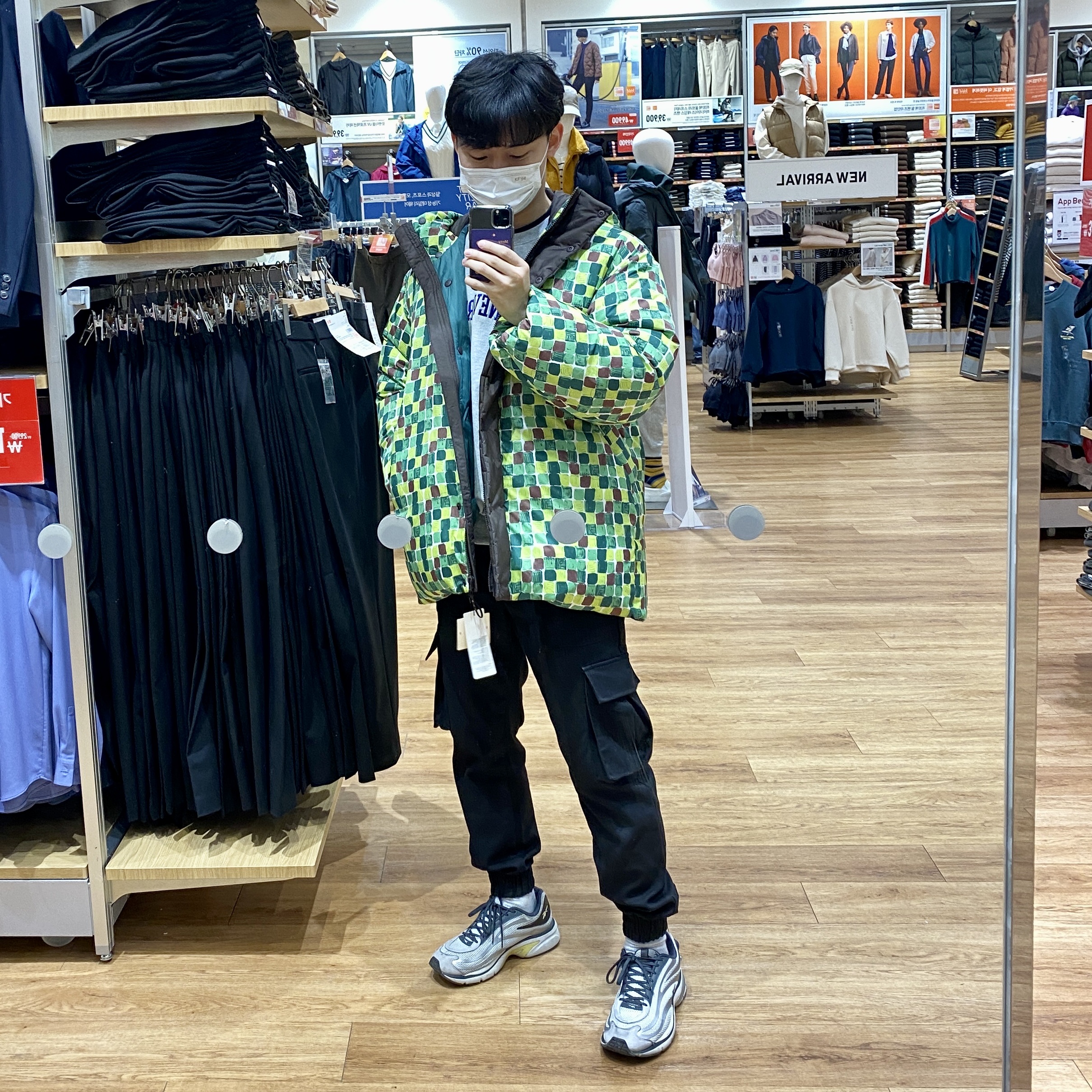 Reebok x Liful Premier Pump Paris Grey 착용 스타일
