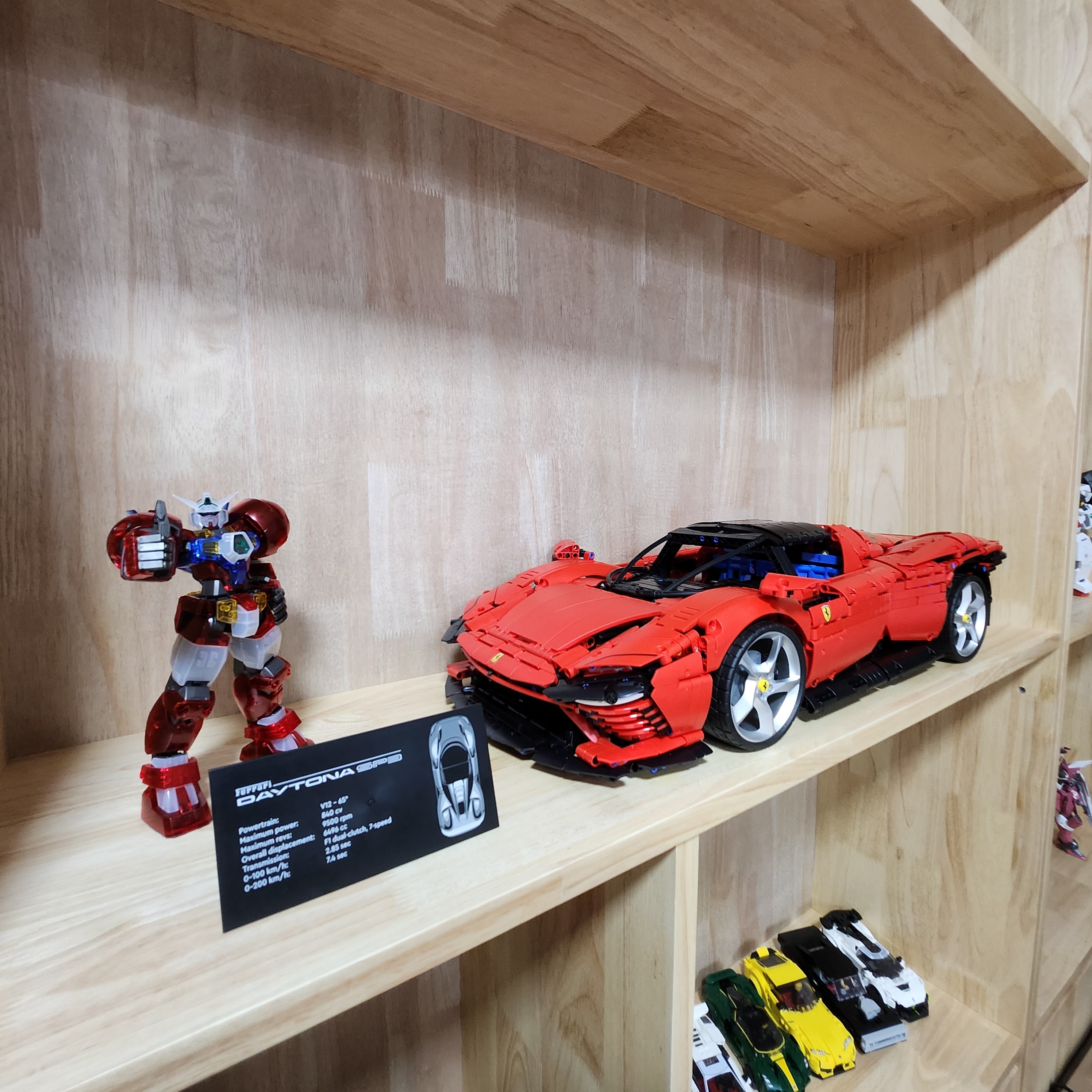 Lego Ferrari Daytona SP3 착용 스타일