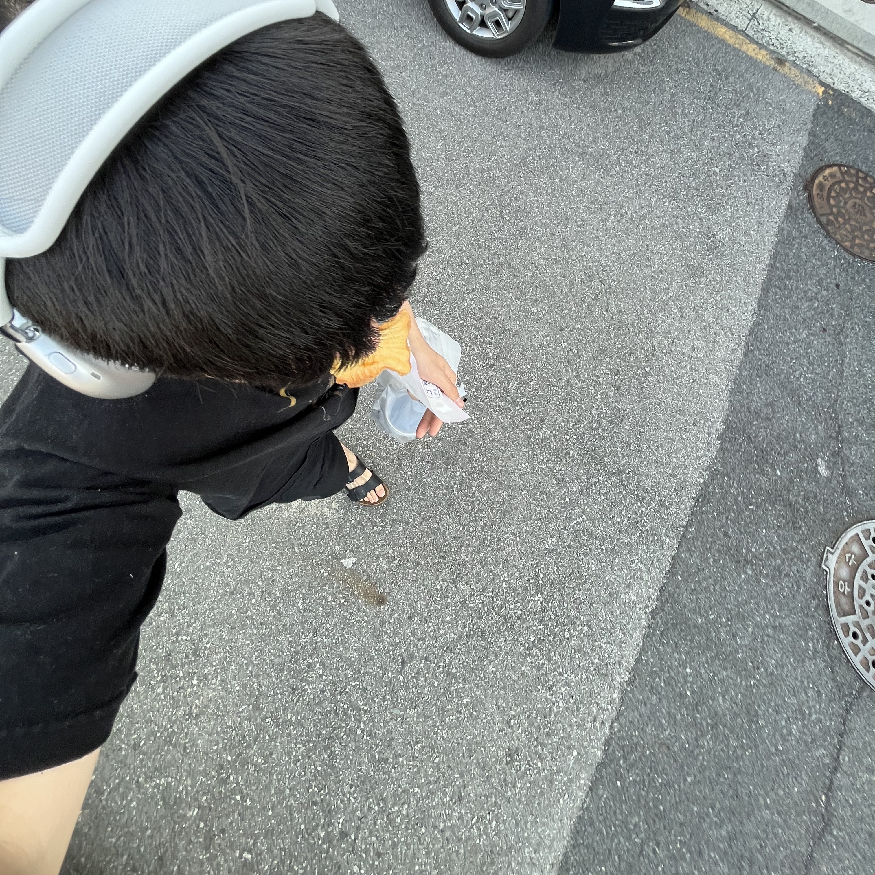 Apple AirPods Max Lightning Silver (Korean Ver.) 착용 스타일