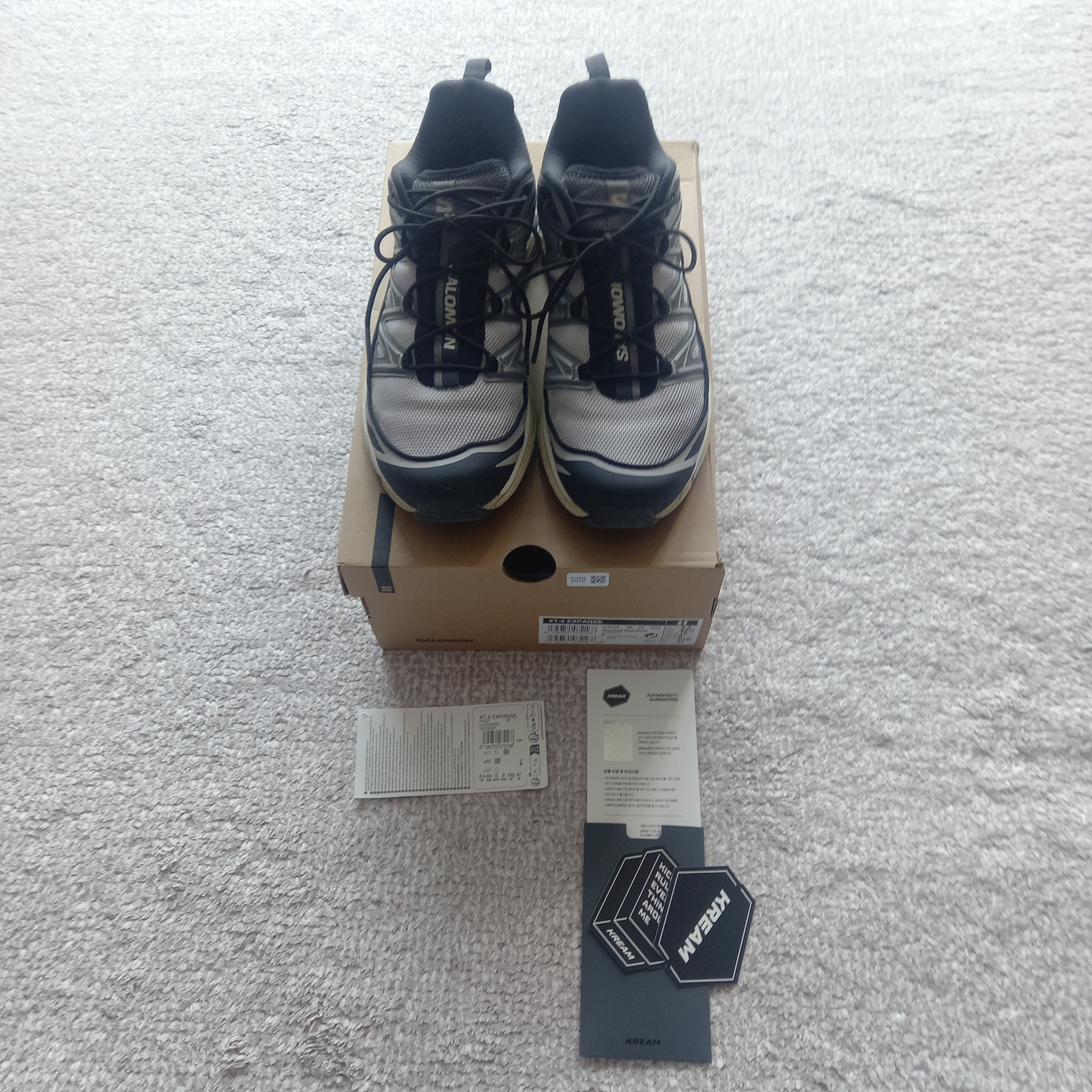Salomon XT-6 Expanse Alloy Quiet Shade 착용 스타일 - 1