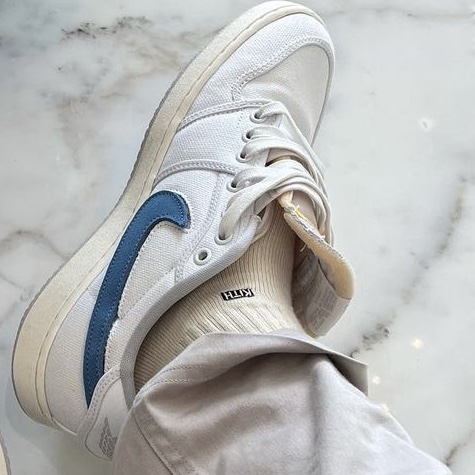 Jordan 1 x Union KO Low White 착용 스타일