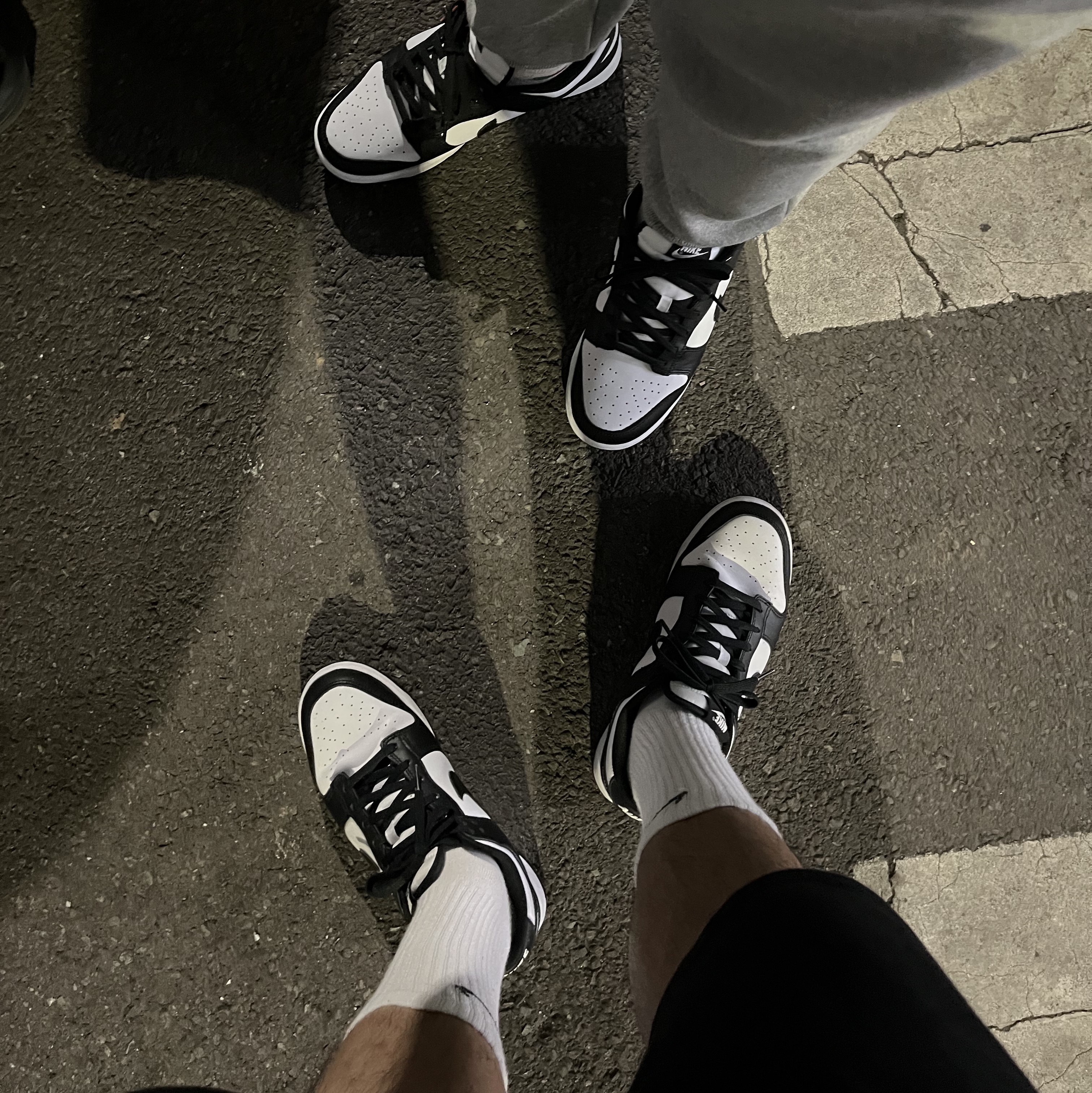 Nike Dunk Low Retro Black 착용 스타일