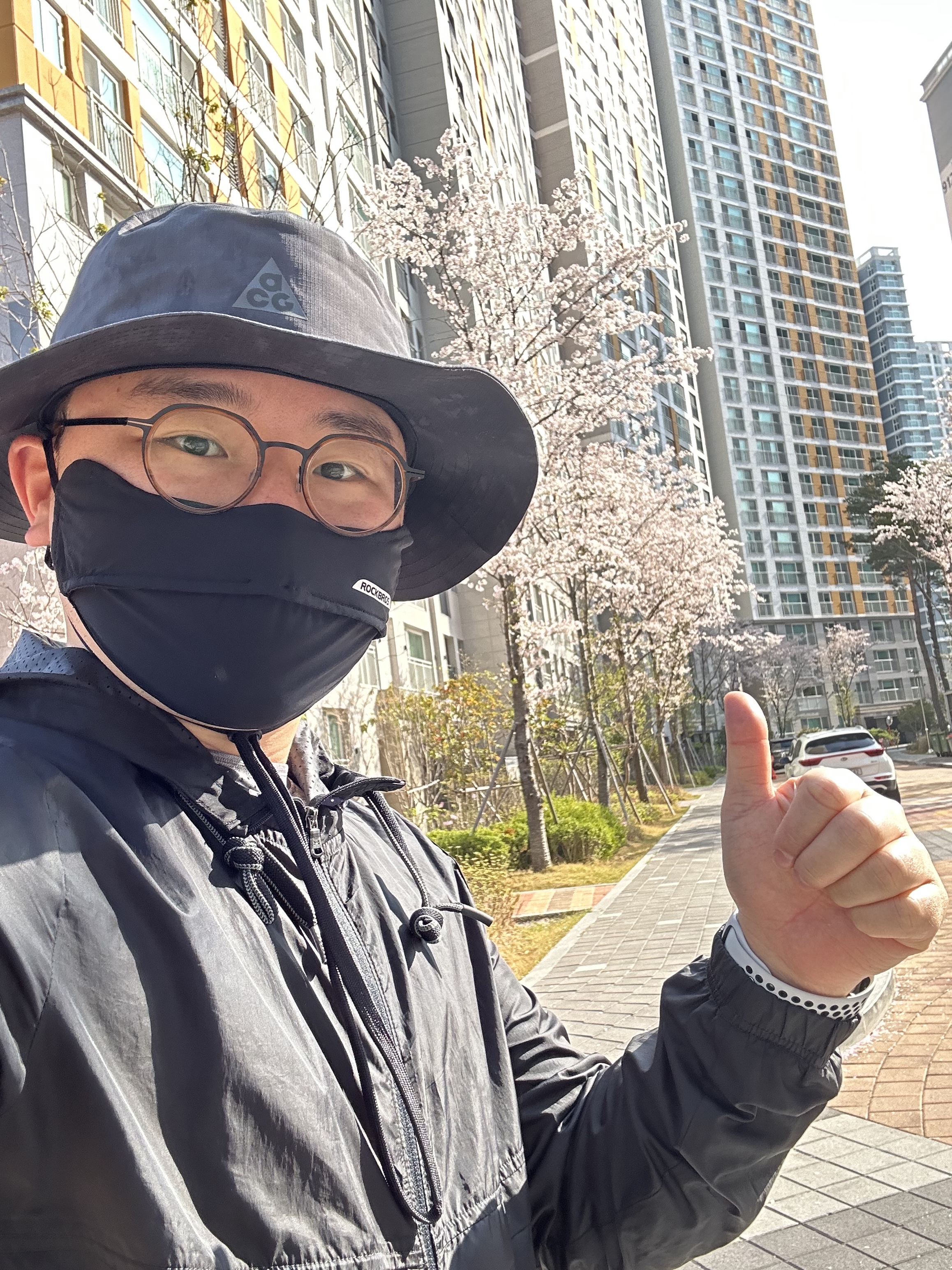 Nike NRG ACG Warm Bucket Black 착용 스타일 - 2