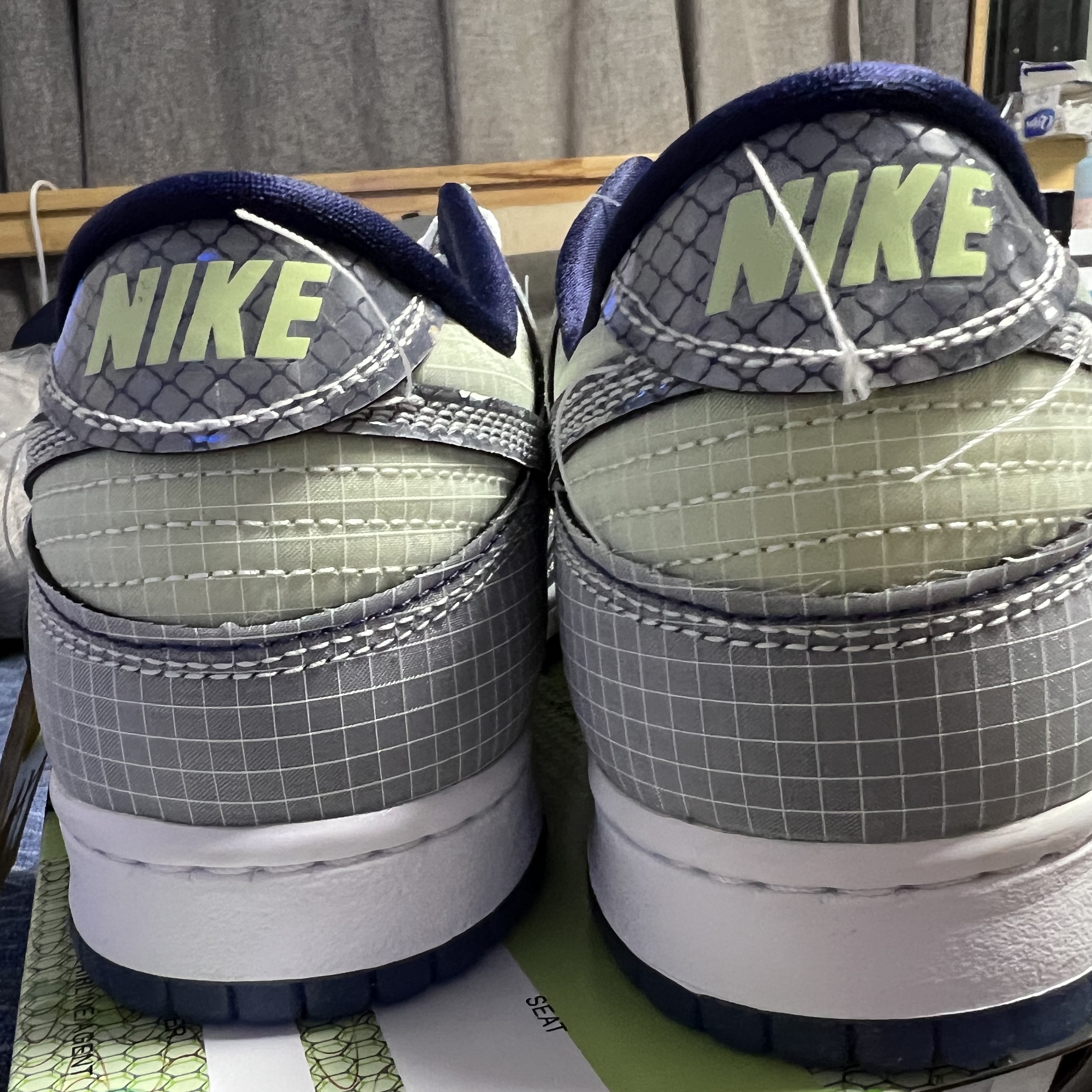 Nike x Union Dunk Low Passport Pack Pistachio 착용 스타일 - 3