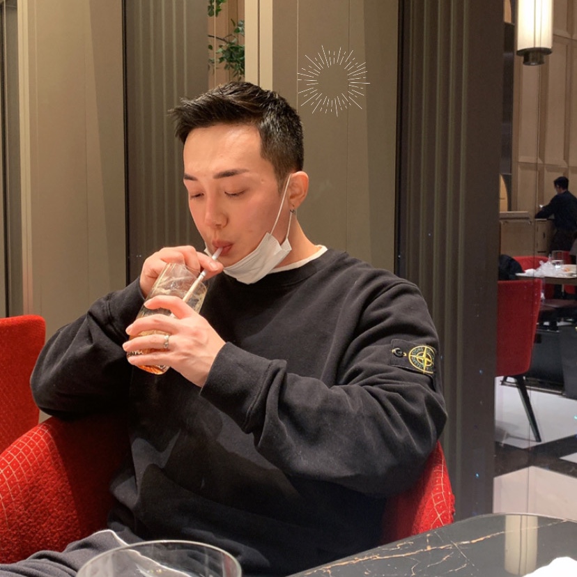Stone Island 63020 Crewneck Sweatshirt Black - 21FW 착용 스타일