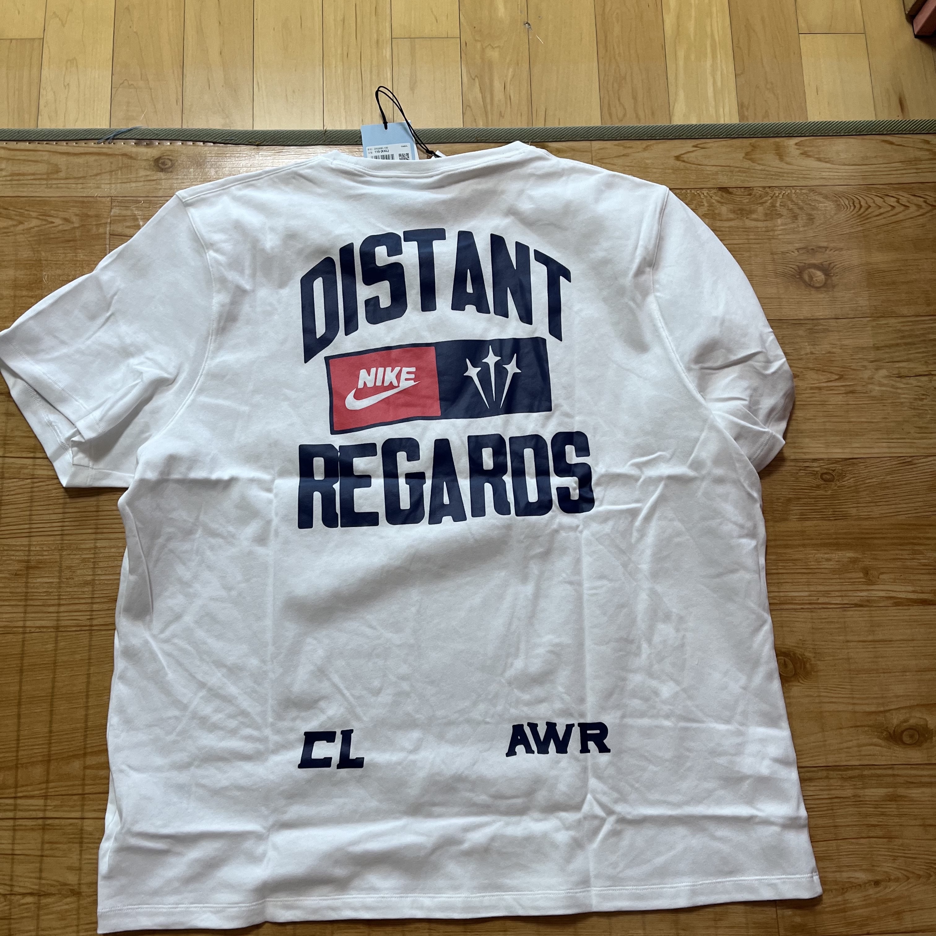 Nike x Drake Nocta x Cactus Plant Flea Market Souvenir Cactus T-Shirt White (DR2630-100) 착용 스타일