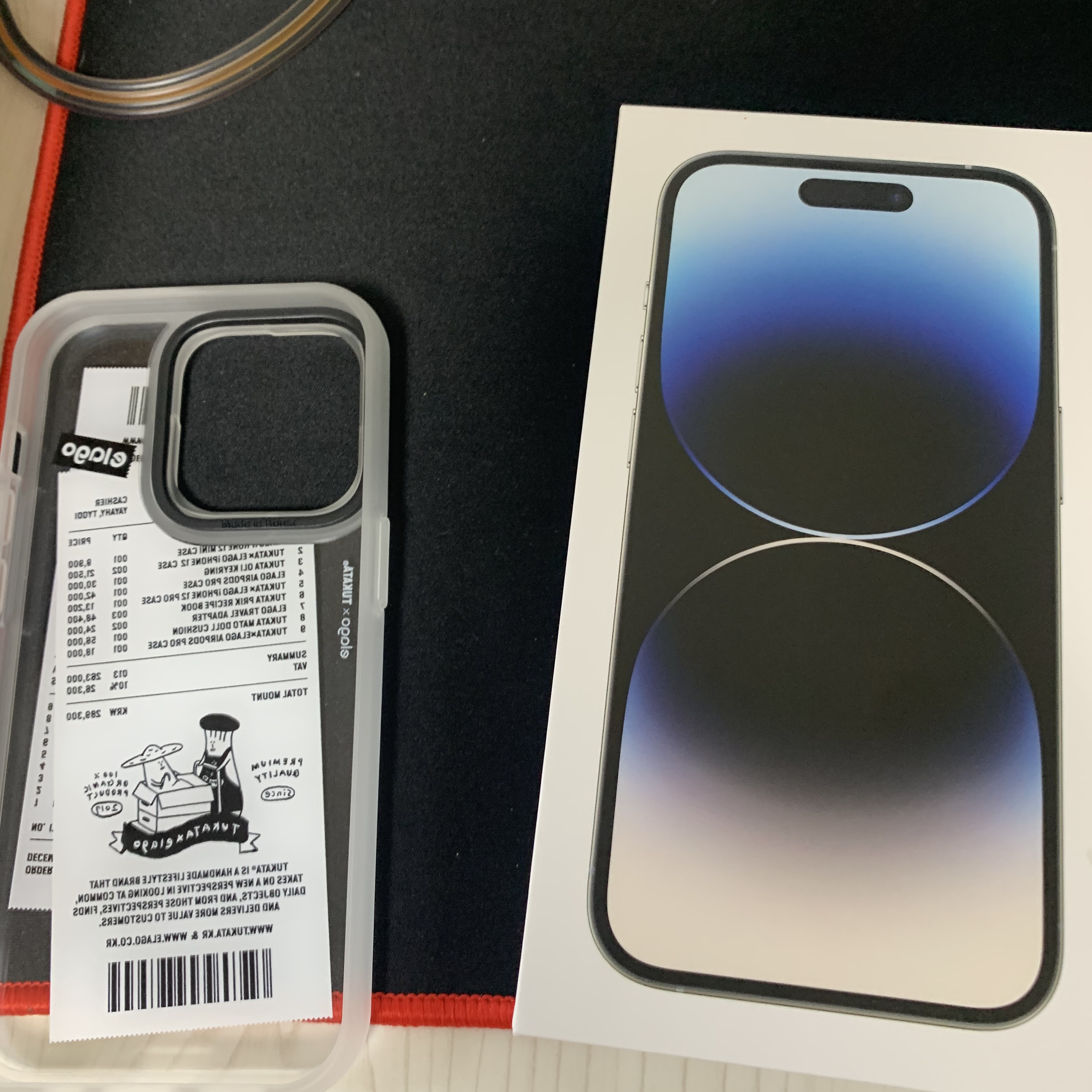 Apple iPhone 14 Pro 128GB Silver (Korean Ver.) 착용 스타일