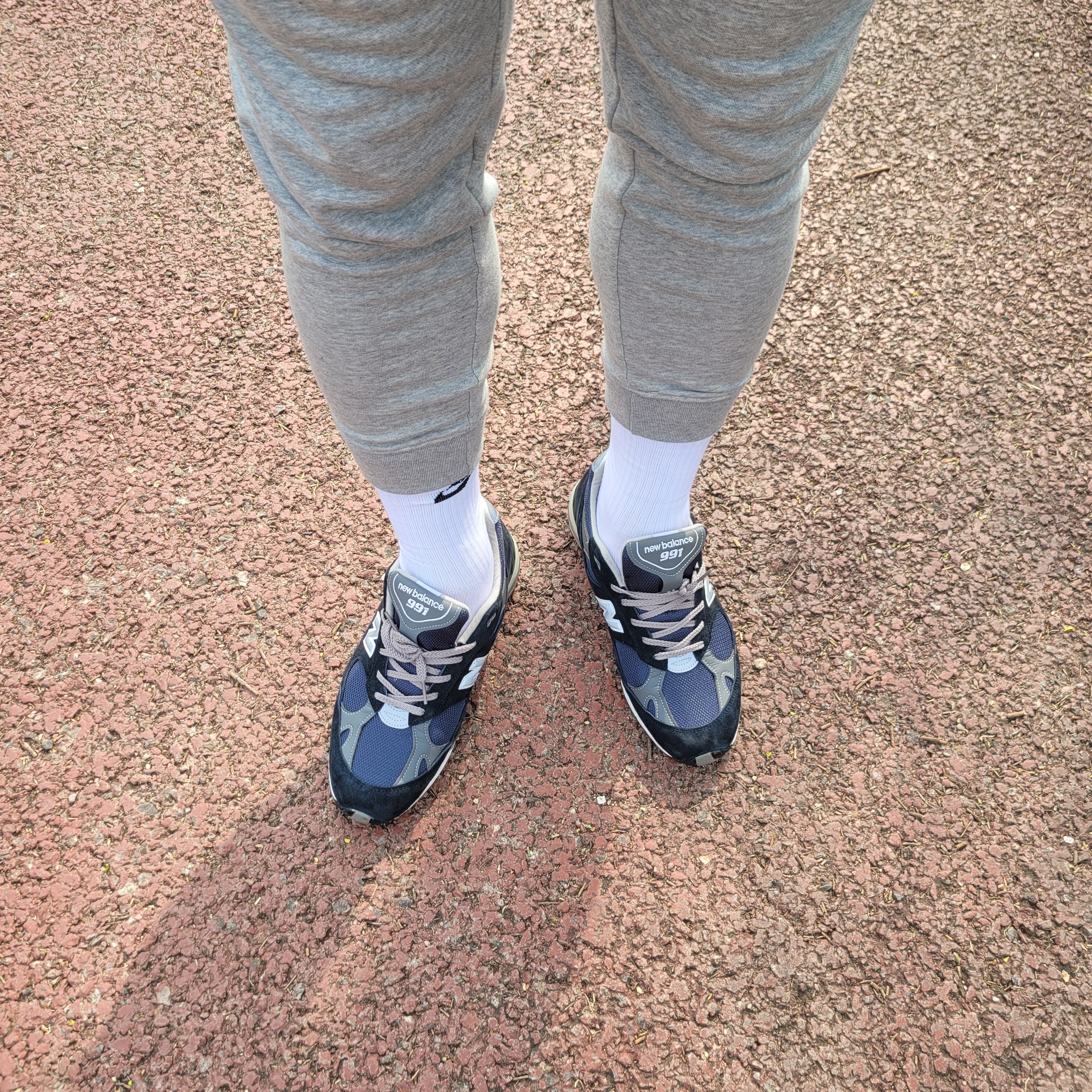 New Balance 991 Made in UK Navy 착용 스타일