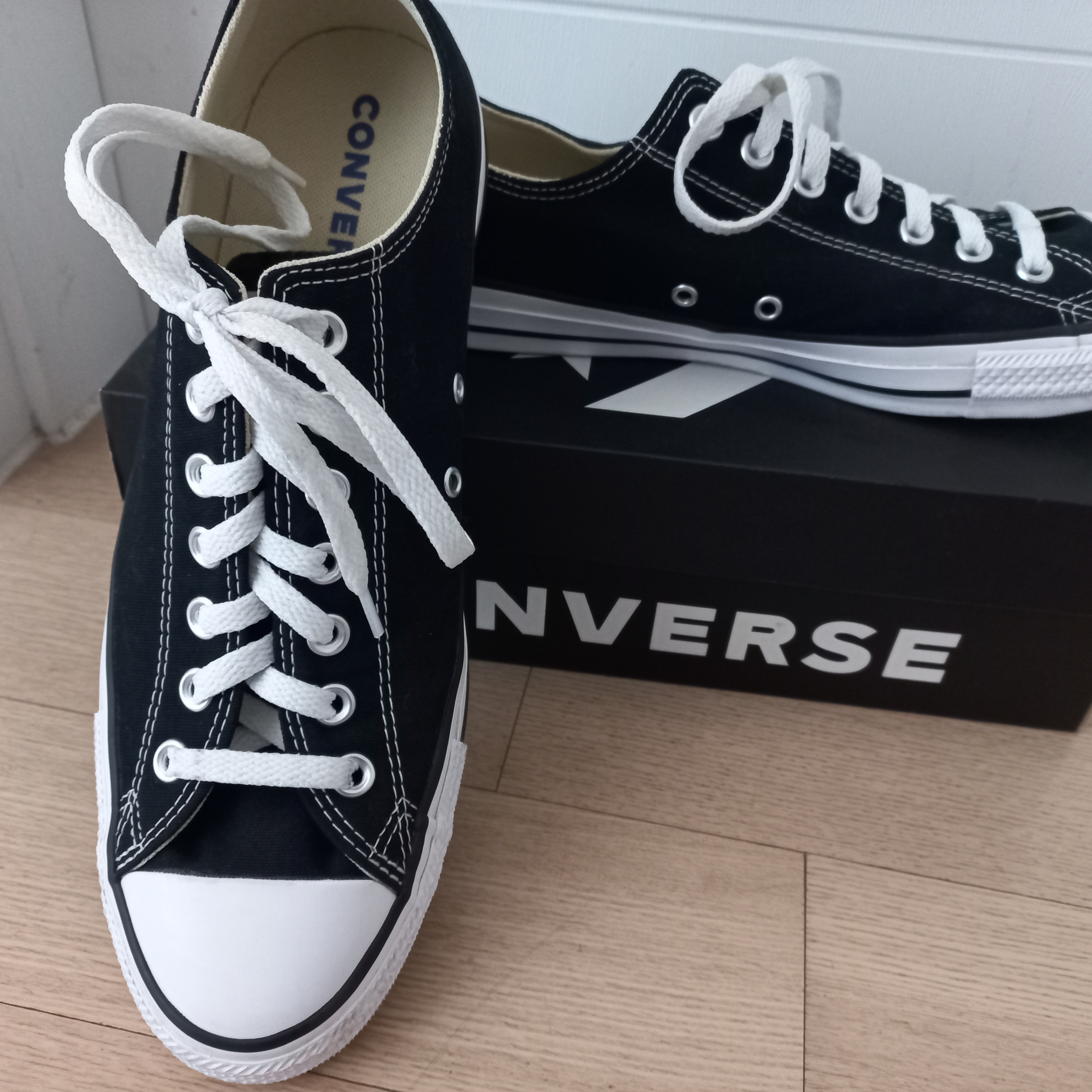 Converse Chuck Taylor All Star Ox Black 착용 스타일