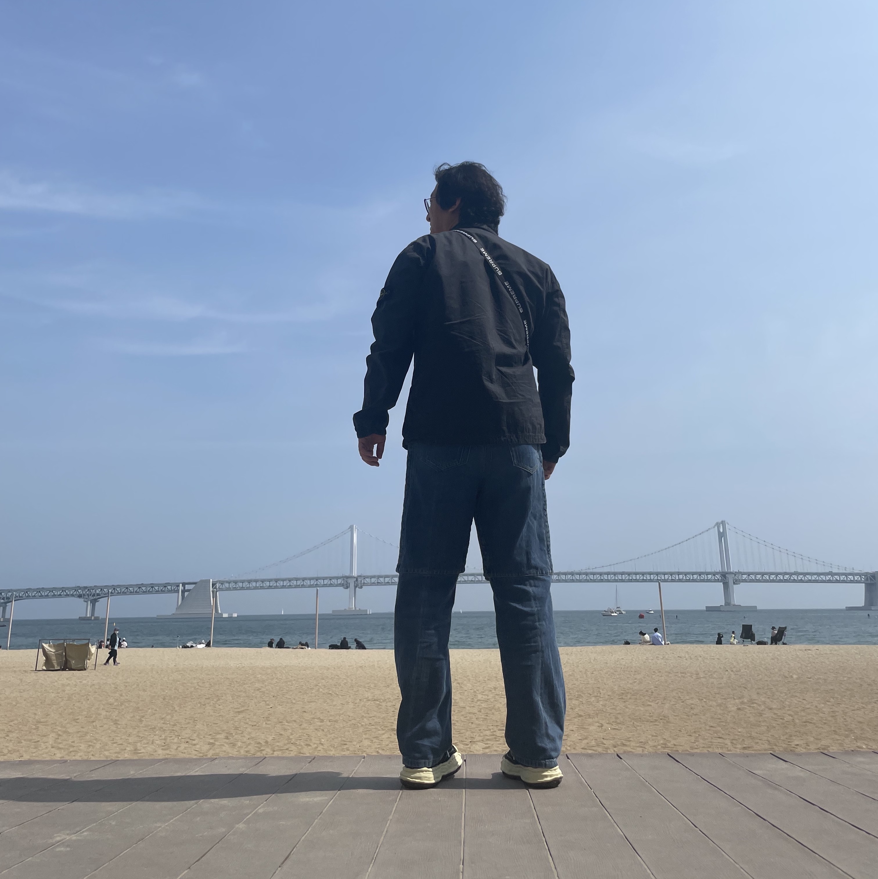 Maison Mihara Yasuhiro Blakey VL OG Sole Canvas Low-top Sneakers Black 착용 스타일