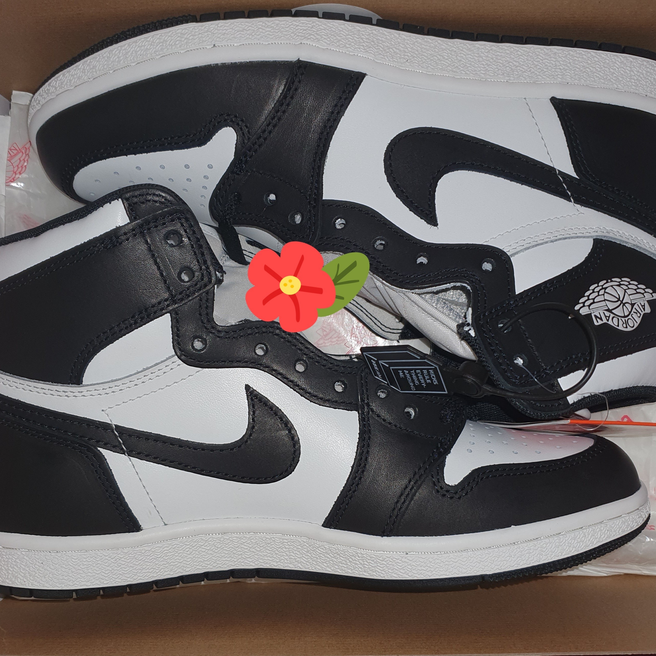 Jordan 1 High 85 Black White 착용 스타일