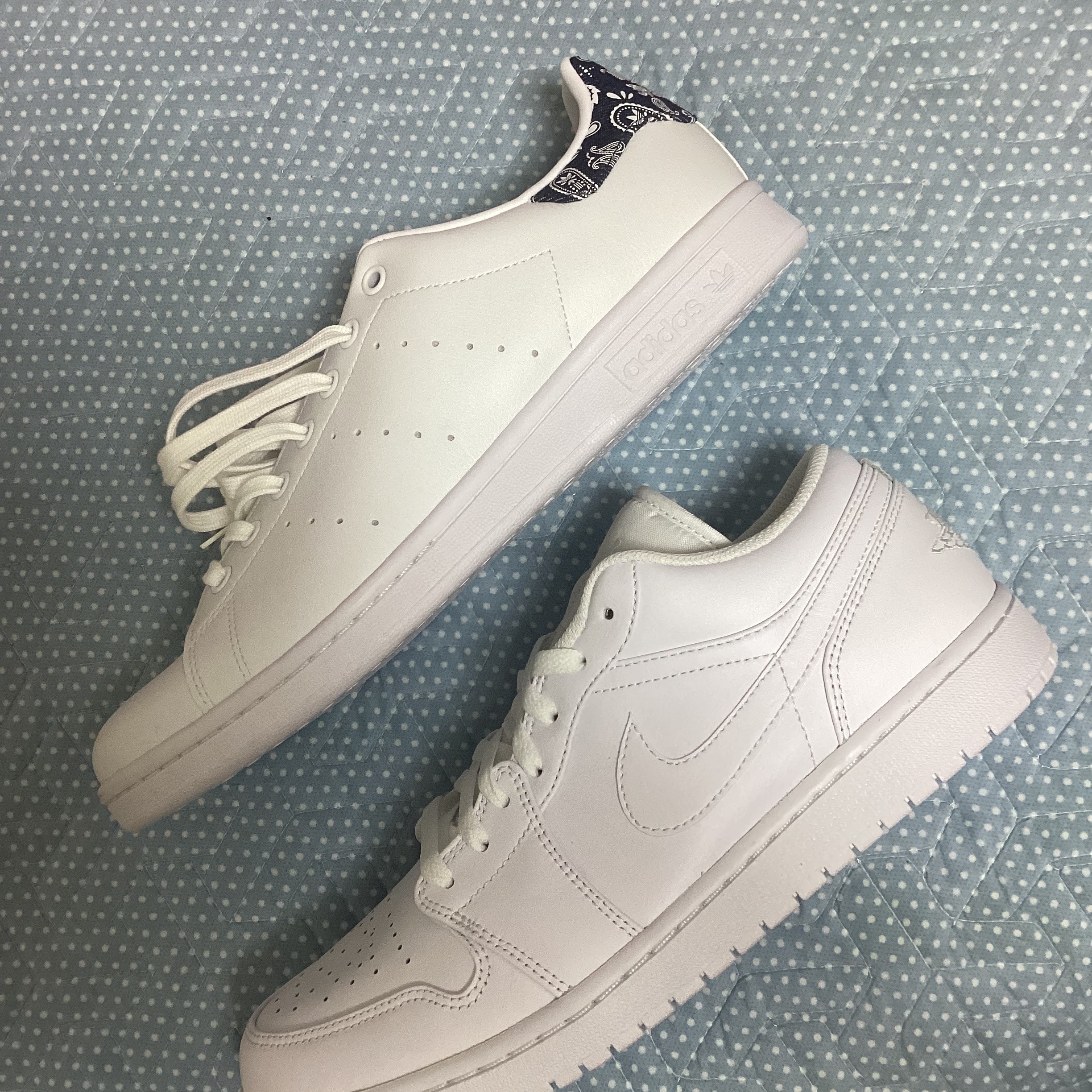 Jordan 1 Low Triple White 착용 스타일