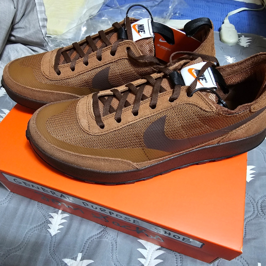 Nike x Tom Sachs General Purpose Shoe Brown 착용 스타일