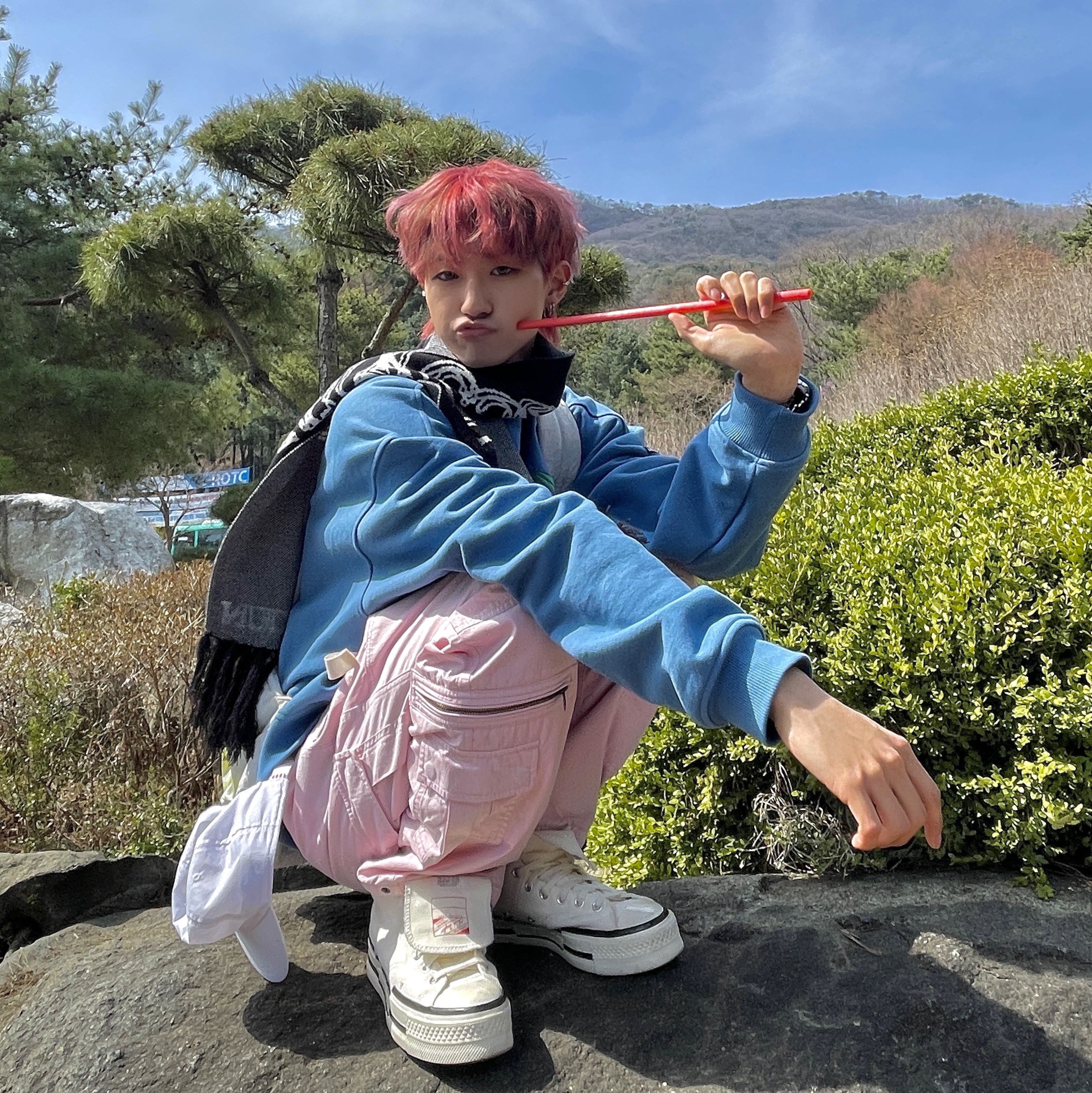 Converse Chuck 70 High Plus Egret 착용 스타일 - 1