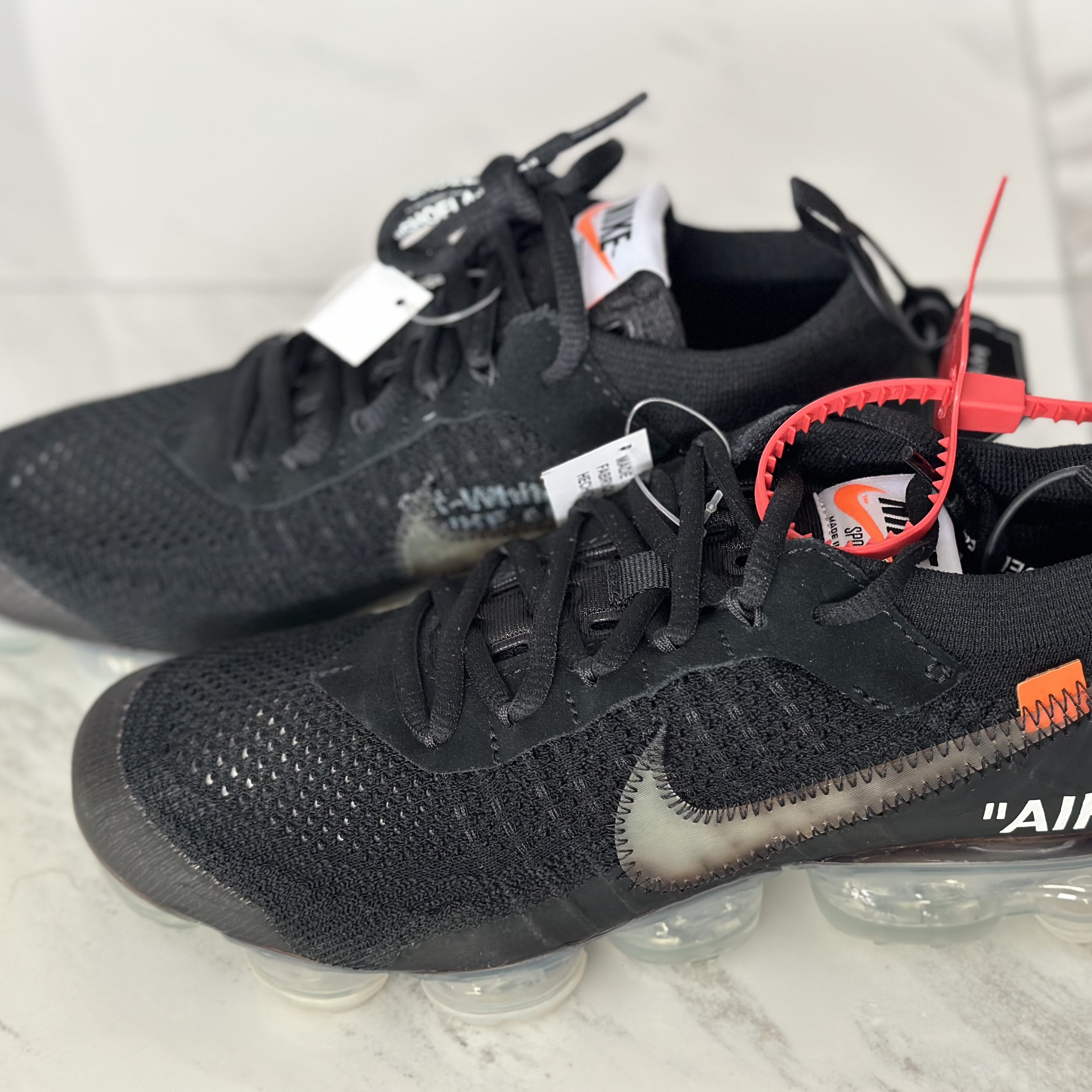 Nike x Off-White Air VaporMax V2 Black 착용 스타일