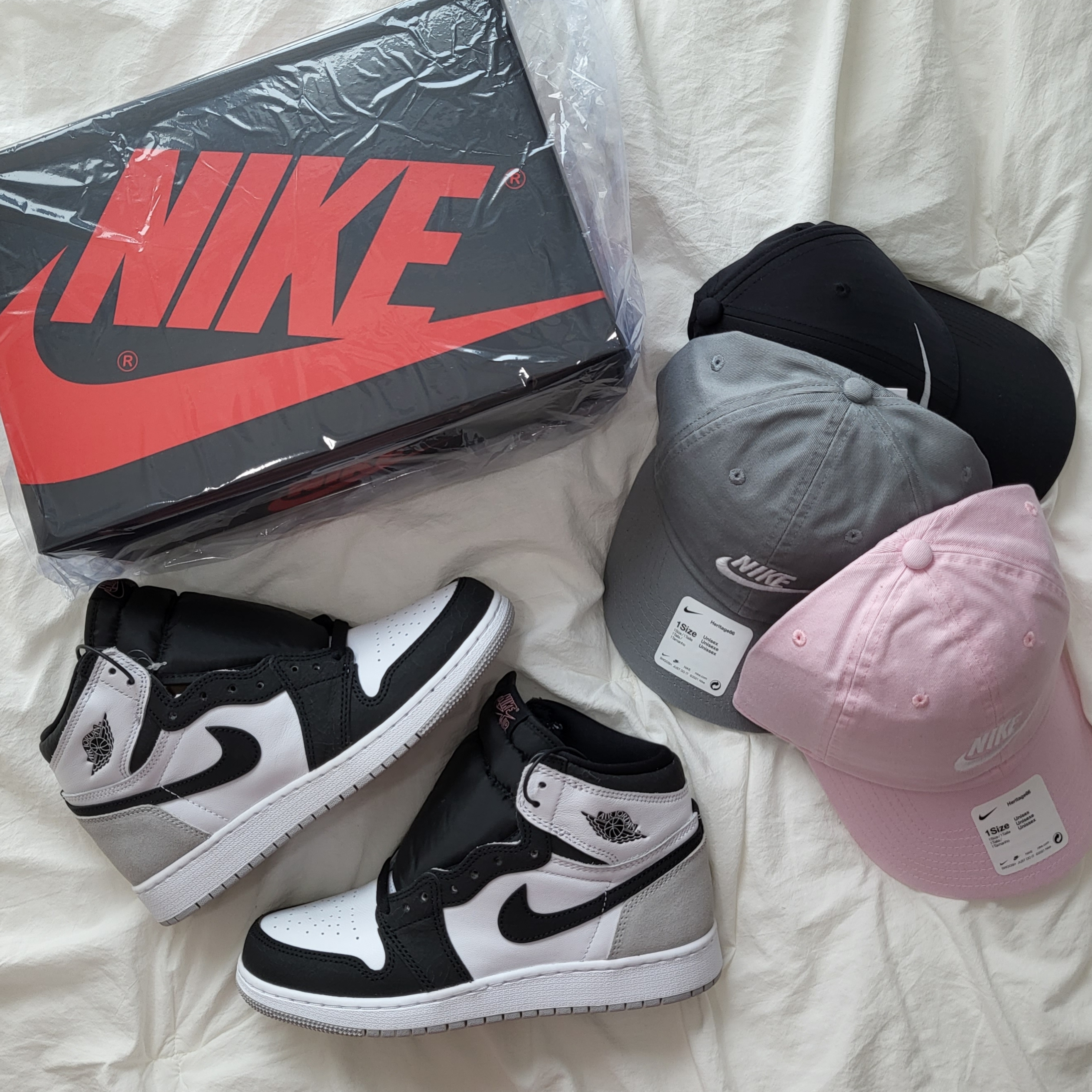 (GS) Jordan 1 Retro High OG Bleached Coral 착용 스타일