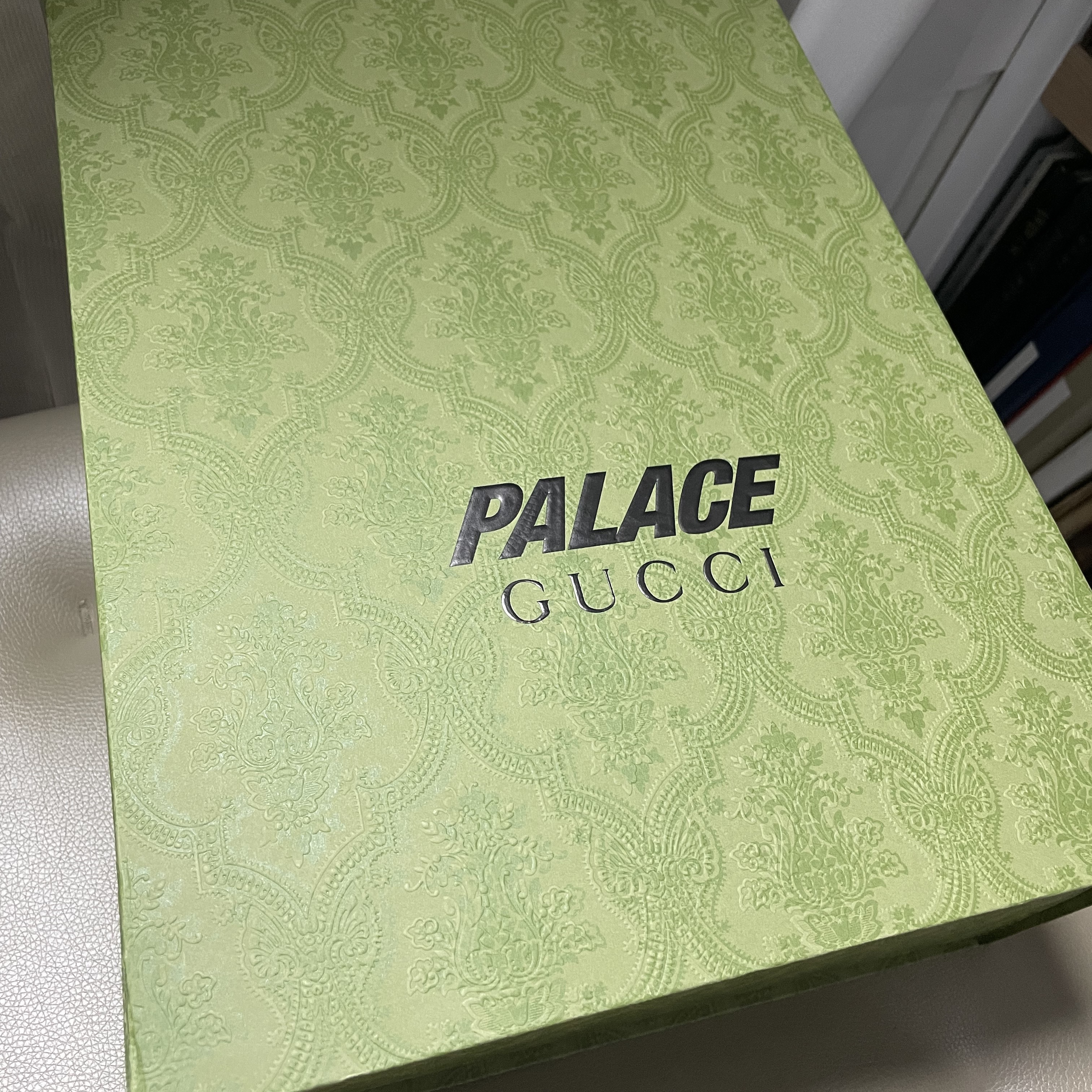 Palace x Gucci GG-P Canvas Baseball Hat Beige - 22FW 착용 스타일 - 3