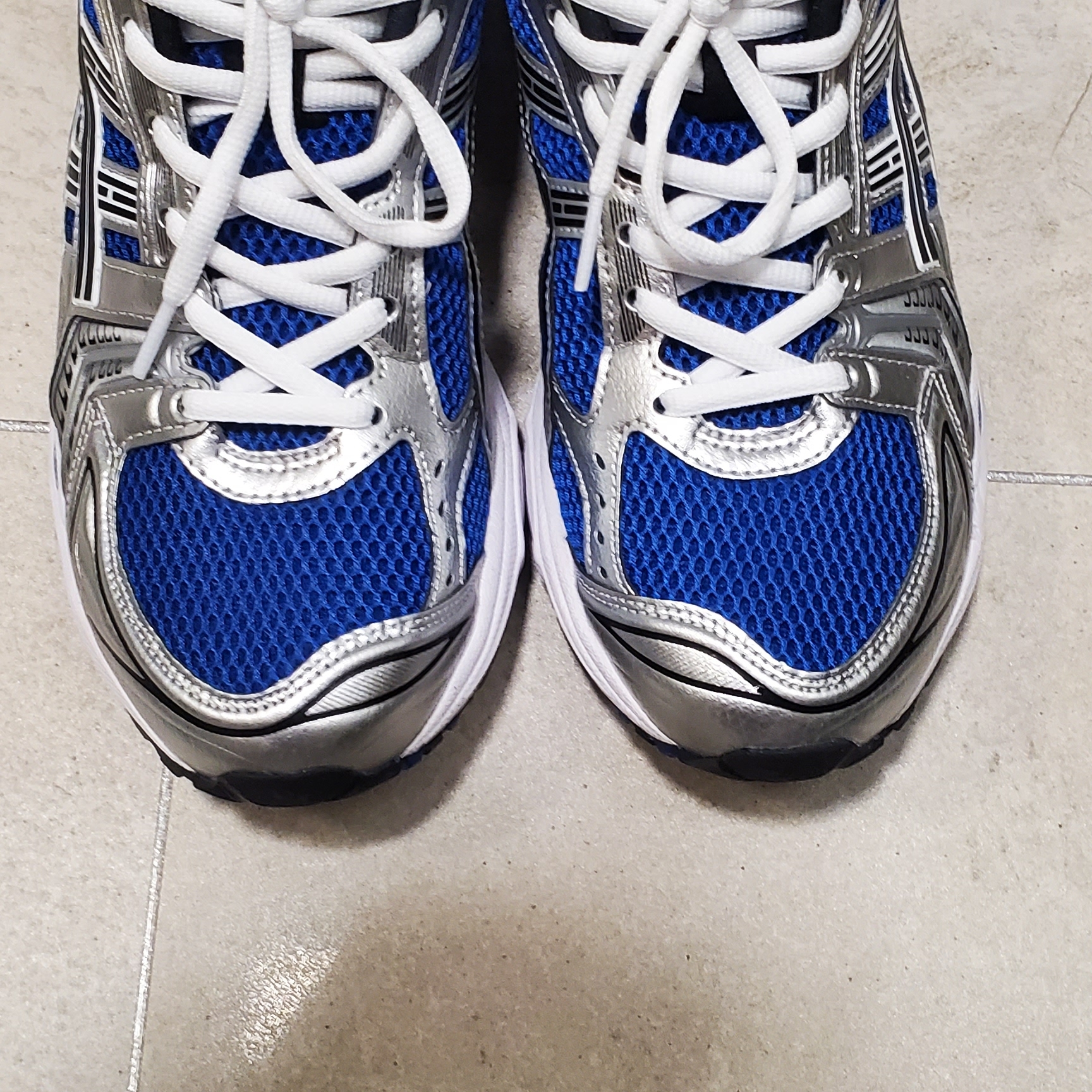 Asics Gel-Kayano 14 Monaco Blue Black 착용 스타일 - 3