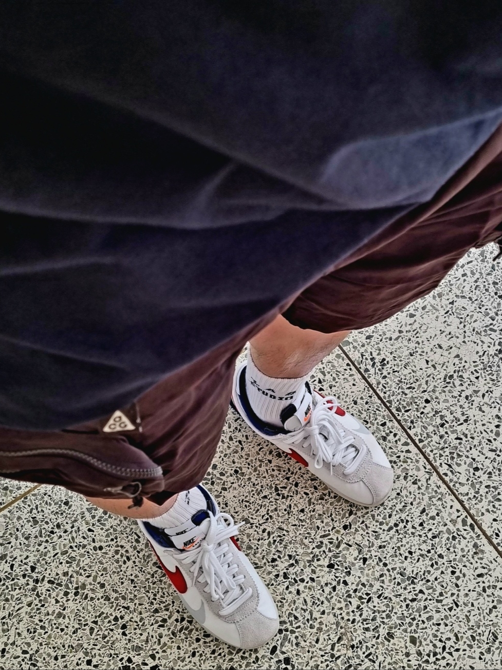 Nike ACG Snowgrass Cargo Shorts Velvet Brown - Asia, Nike NRG ACG SSNL Lungs Long Sleeve T-Shirt Black - US/EU 착용 스타일 - 2