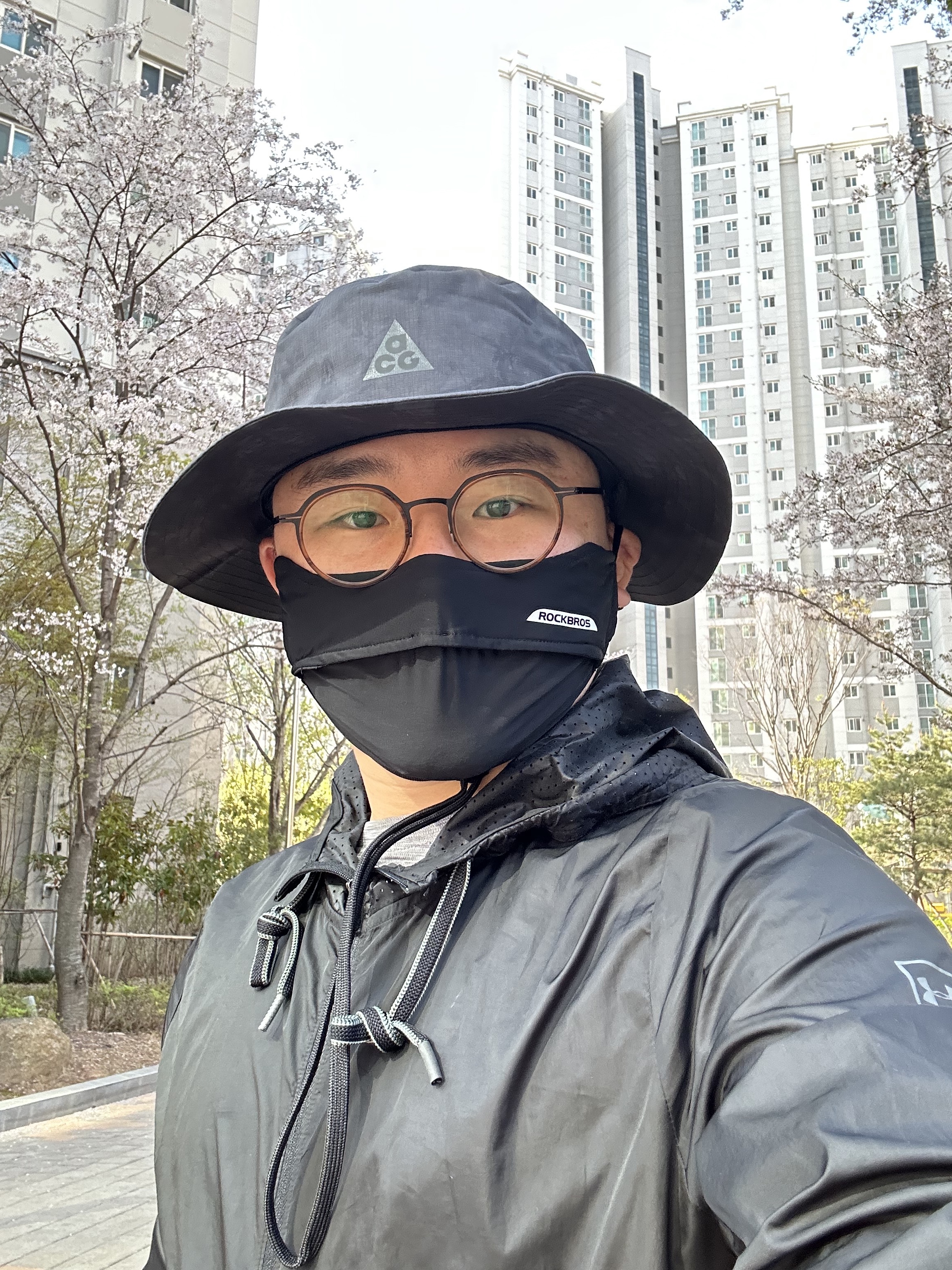 Nike NRG ACG Warm Bucket Black 착용 스타일 - 1