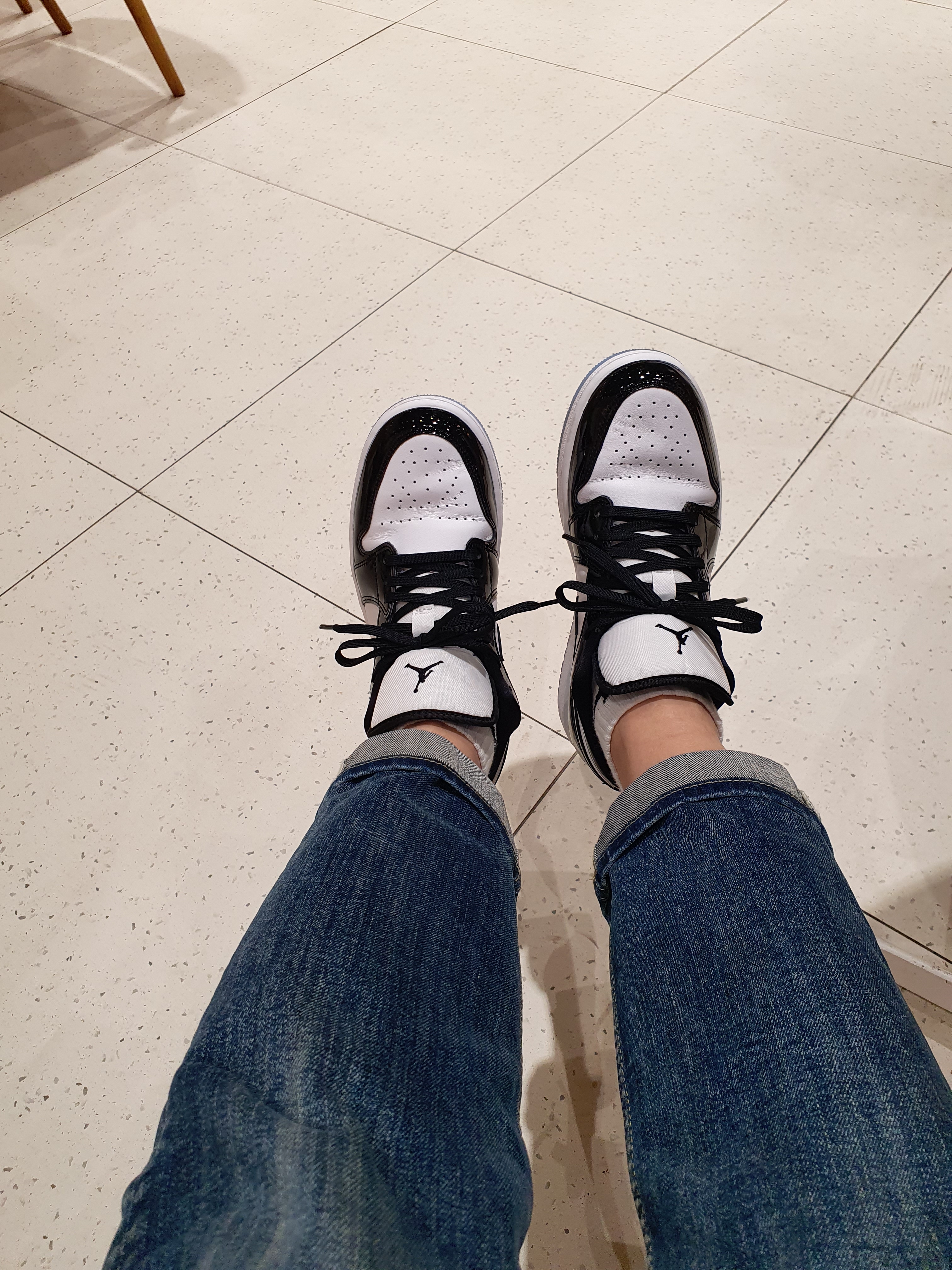Jordan 1 Low SE Concord 착용 스타일 - 2