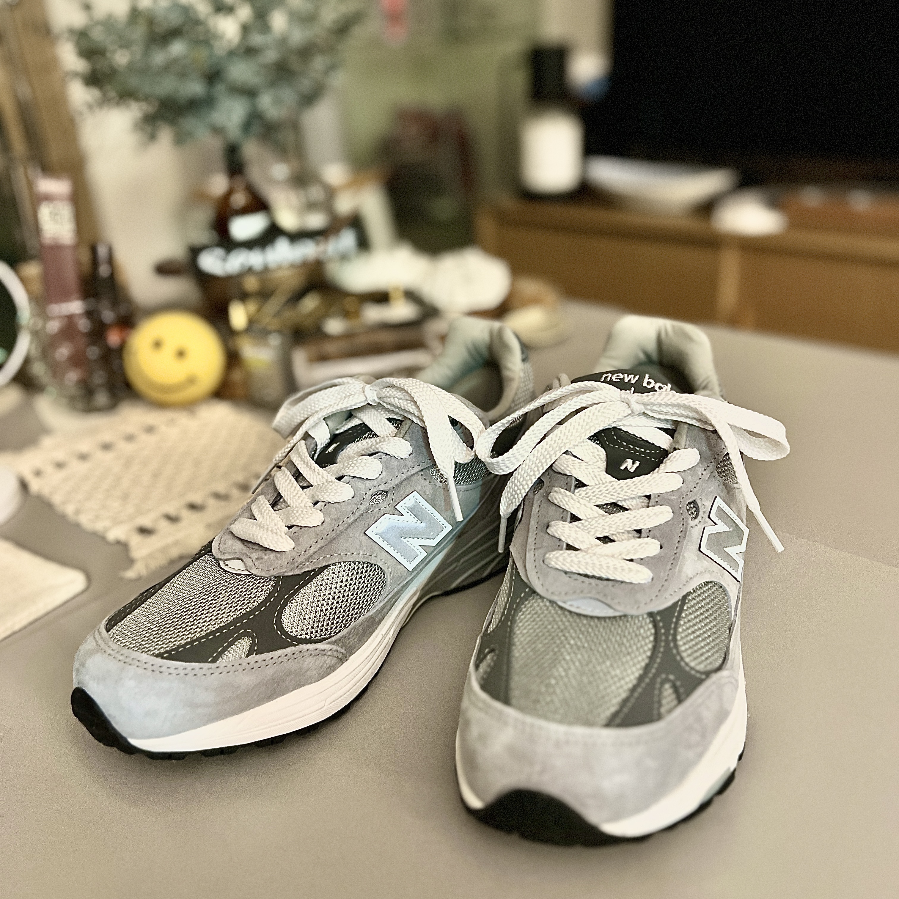 New Balance 993 Made in USA Grey - D Standard 착용 스타일