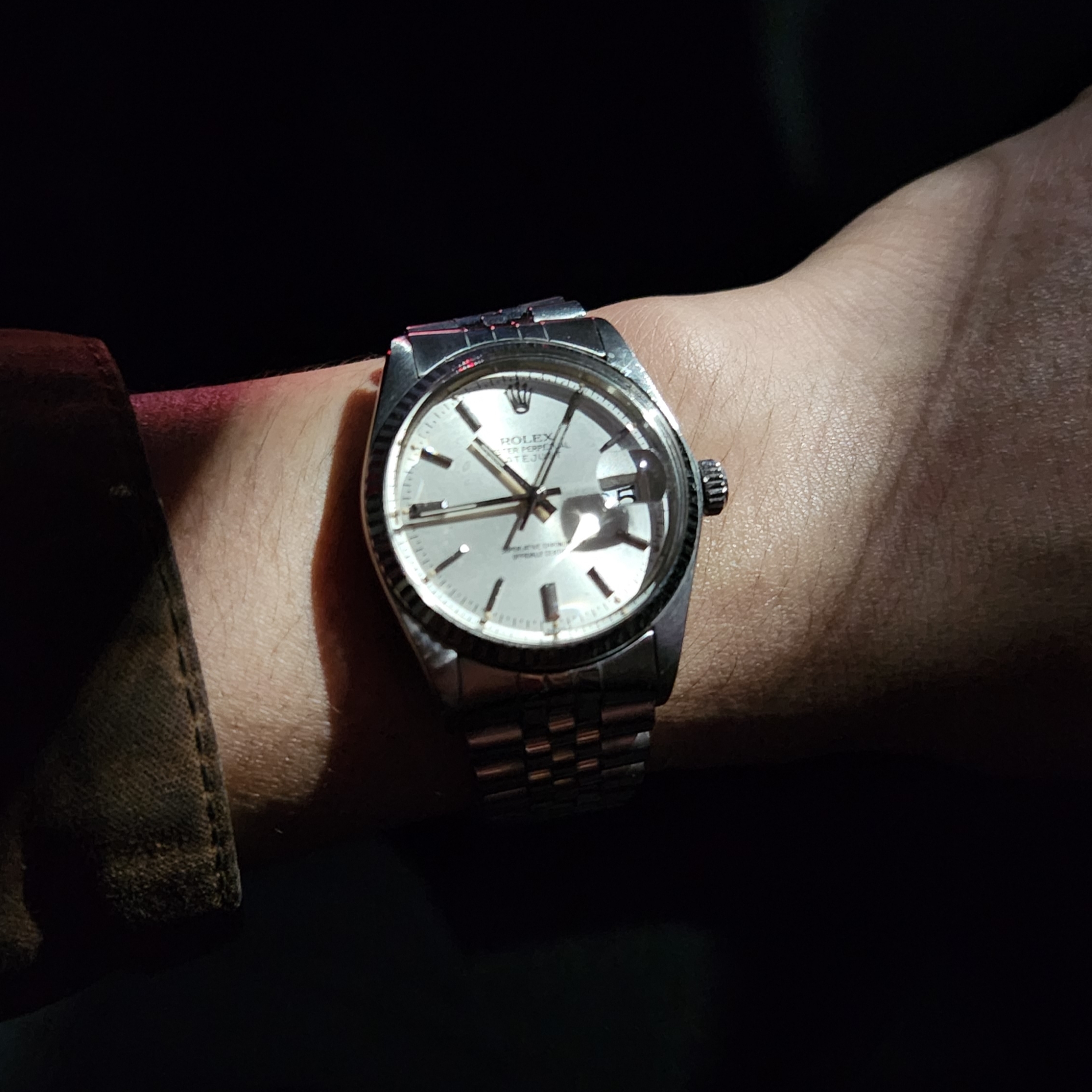 Rolex Datejust 36mm 126234 Silver Jubilee 착용 스타일 - 2