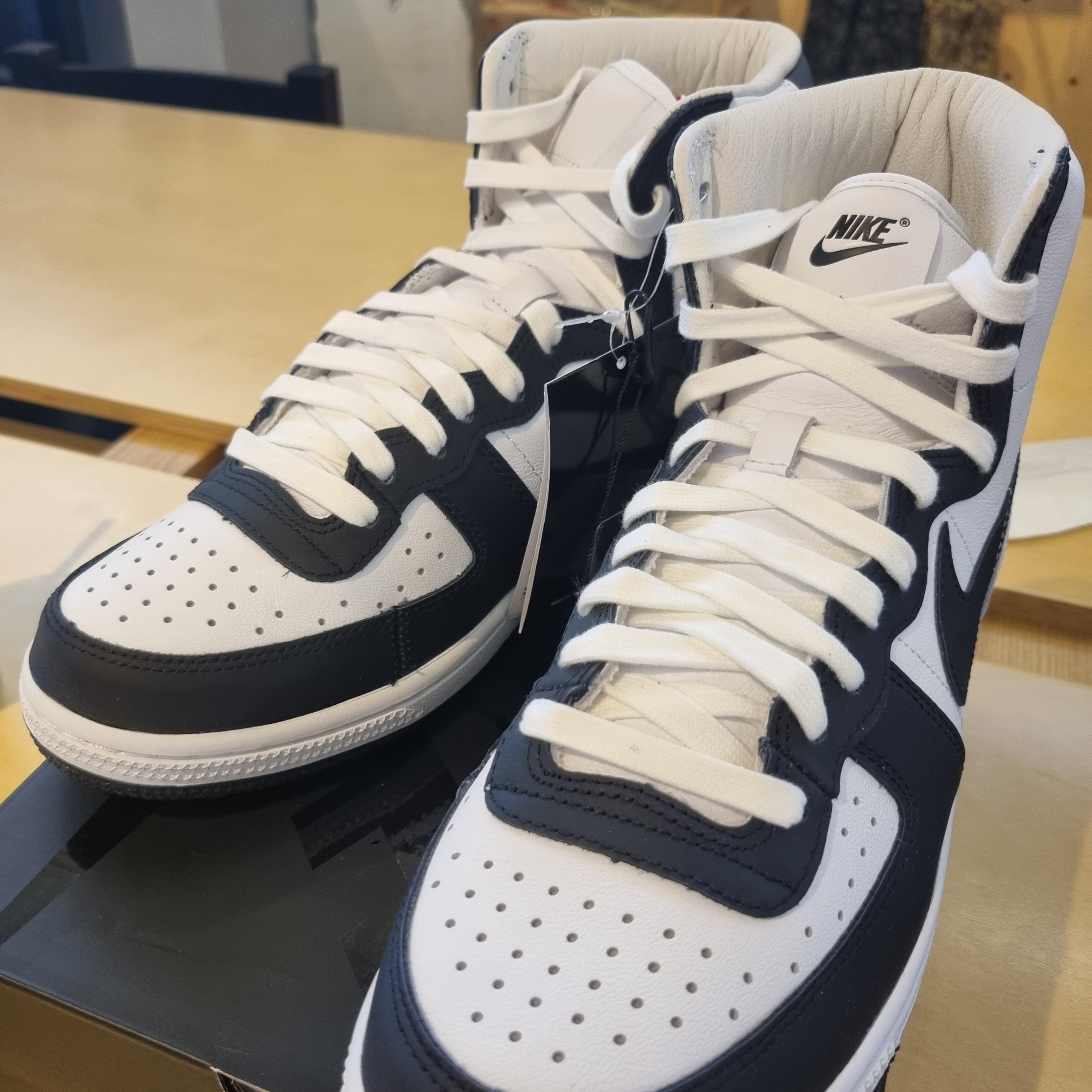 Nike x Comme des Garcons Homme Plus Terminator High Black 착용 스타일 - 1