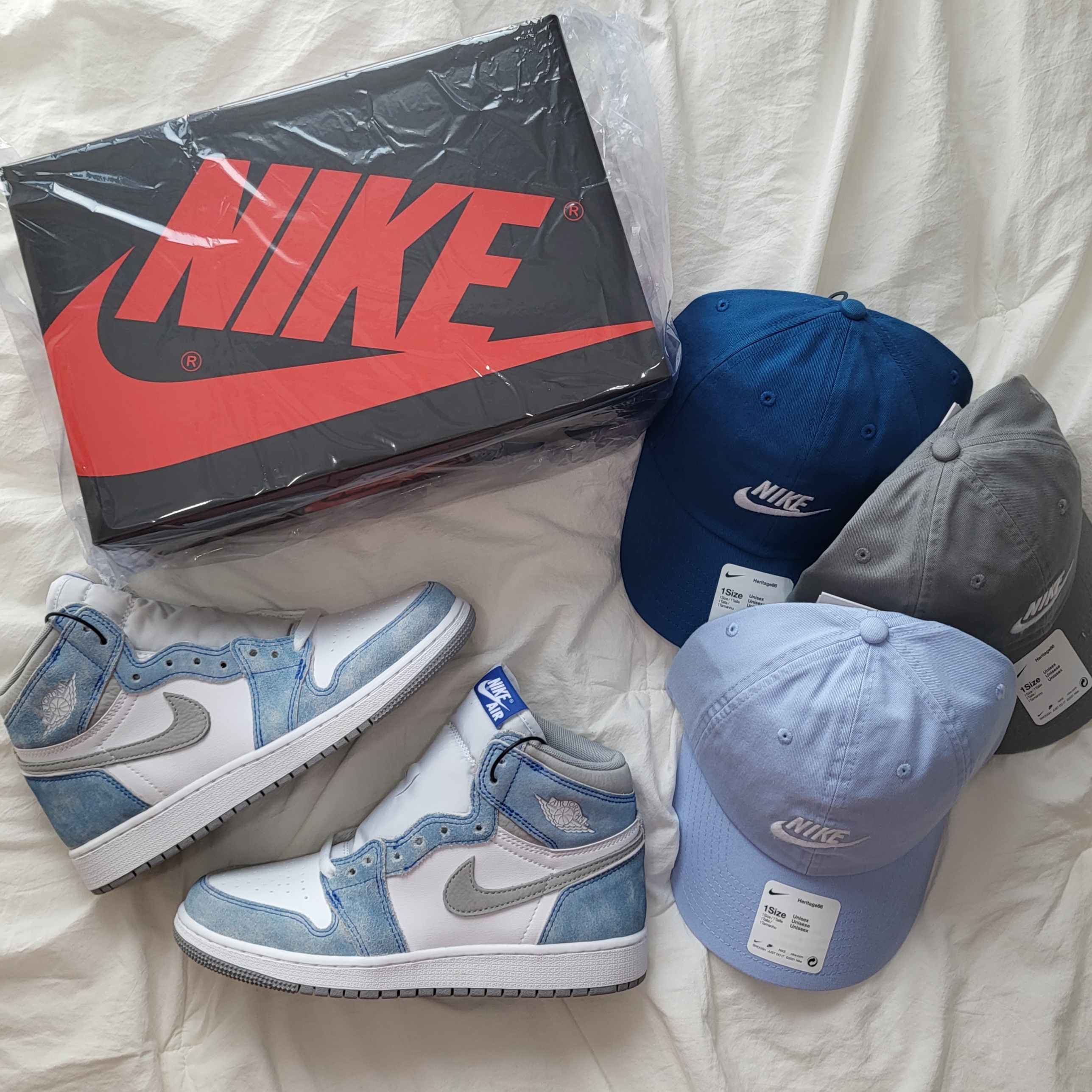 (GS) Jordan 1 Retro High OG Hyper Royal 착용 스타일