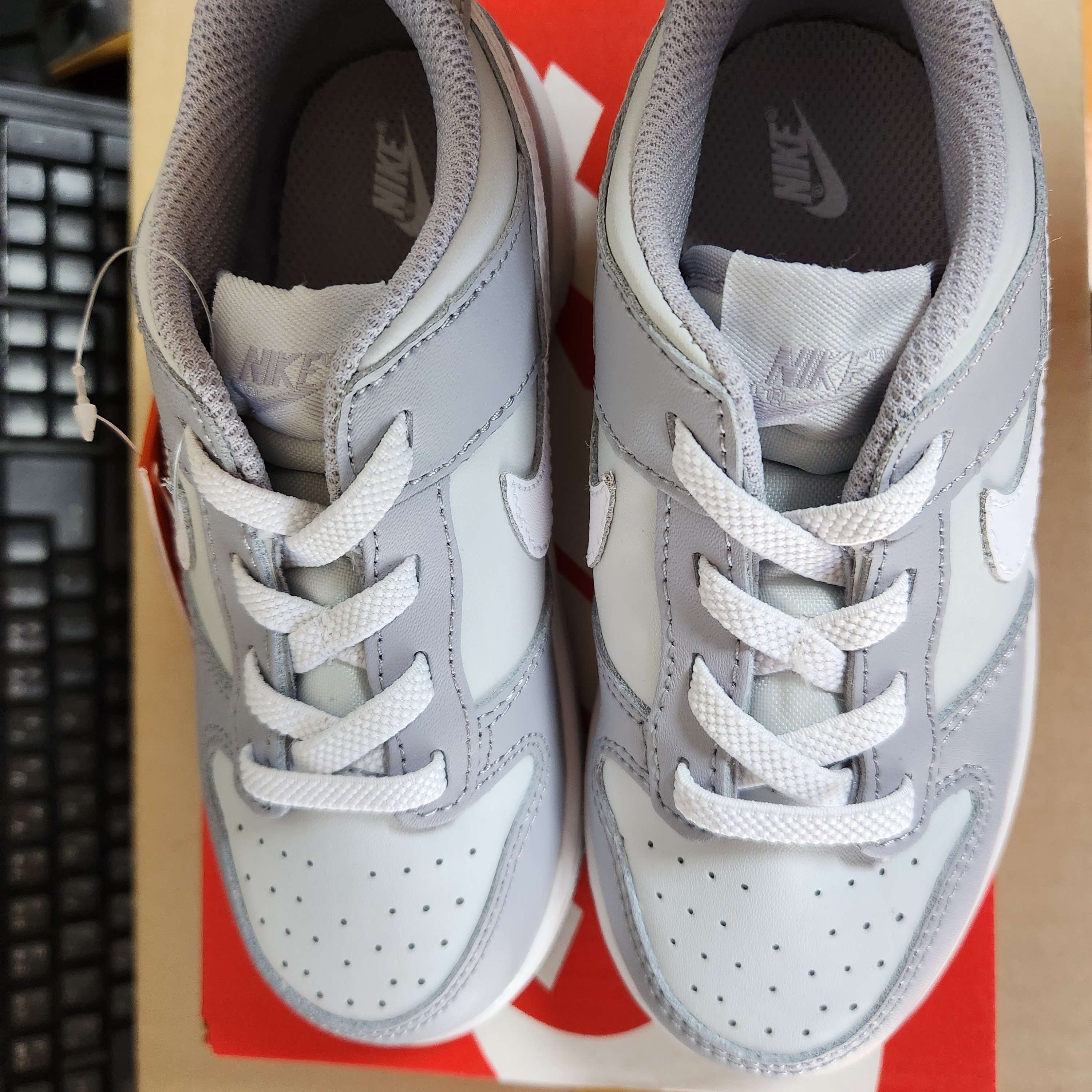 (TD) Nike Dunk Low Wolf Grey 착용 스타일 - 3