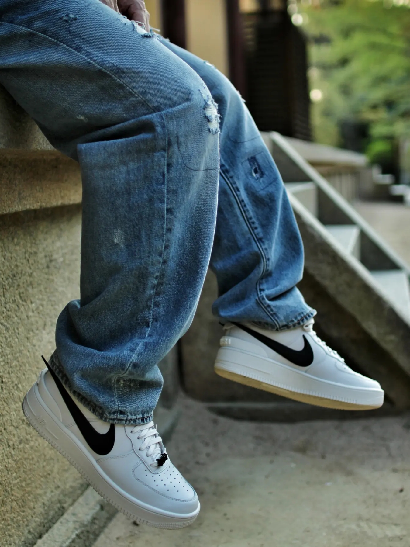 Nike x Drake Nocta NRG LU L91 Cap White, Nike x Ambush Air Force 1 Low SP Phantom 착용 스타일 - 2