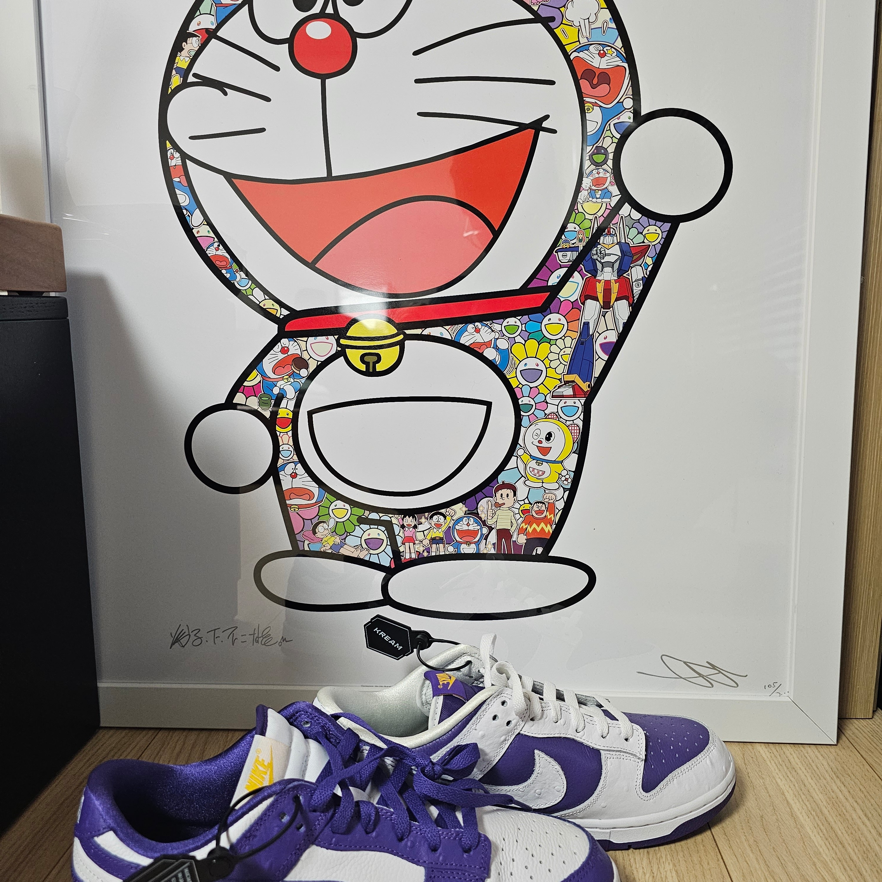 (W) Nike Dunk Low SE Flip 착용 스타일 - 1