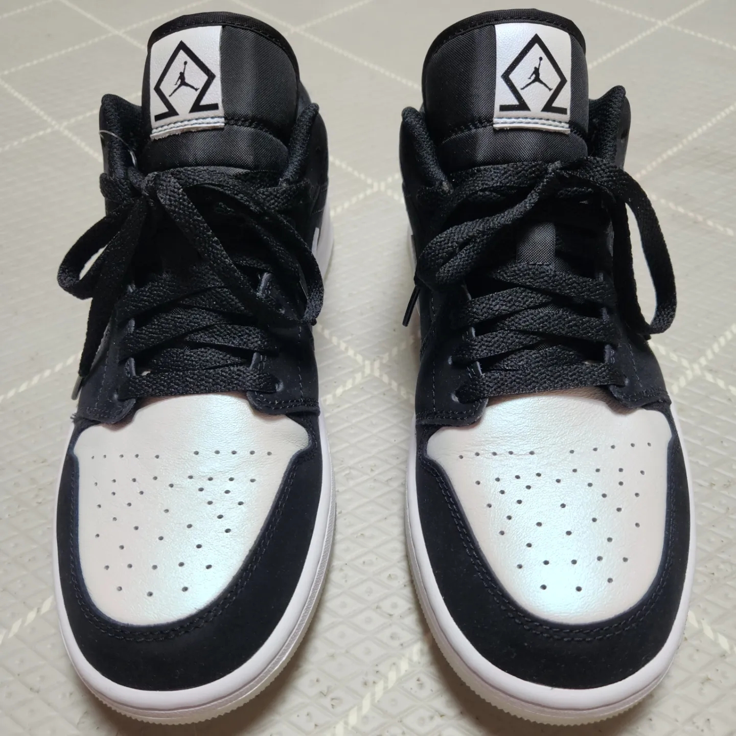Jordan 1 Low SE Diamond 착용 스타일 - 1
