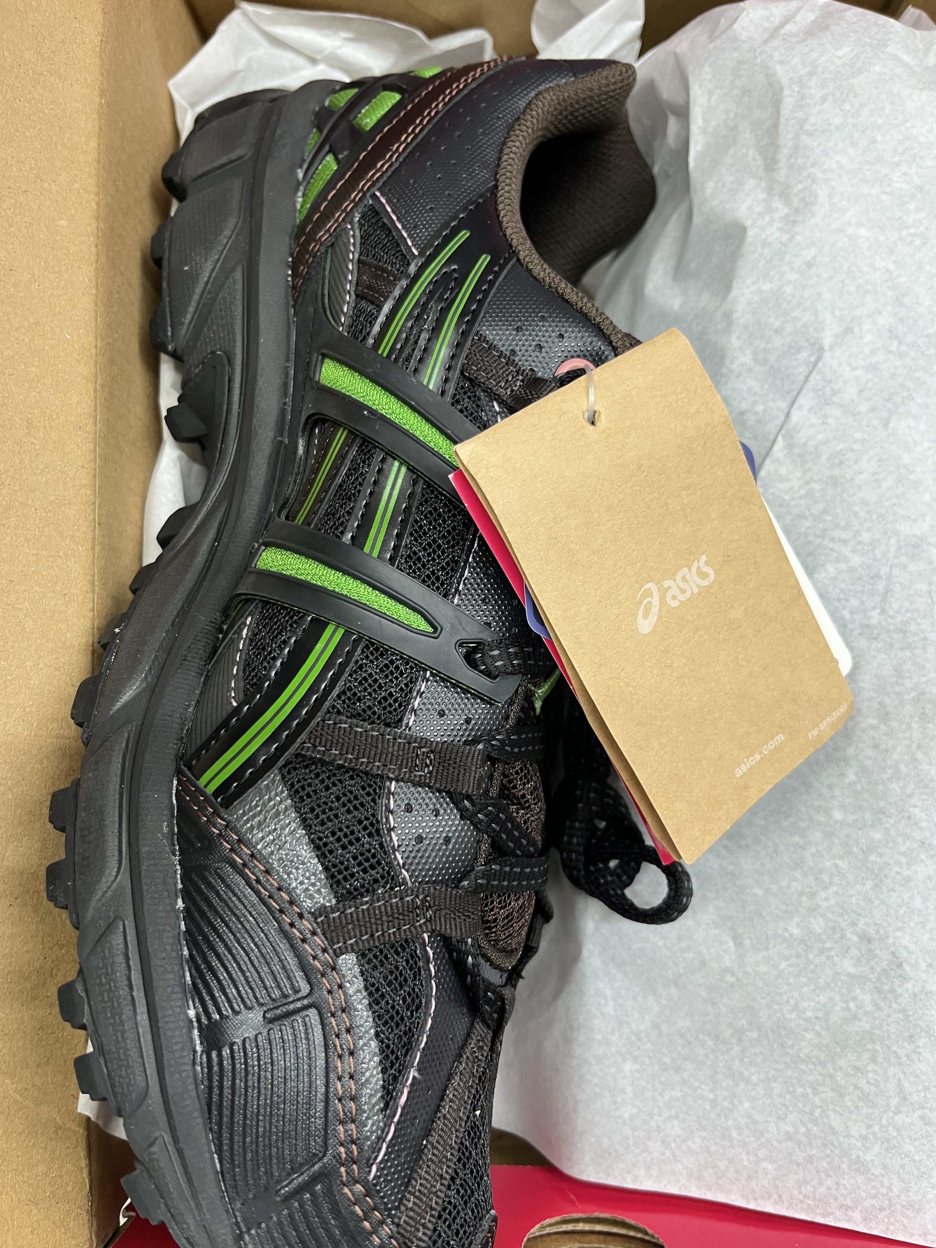 Asics x Andersson Bell Gel-Sonoma 15-50 Black Green 착용 스타일