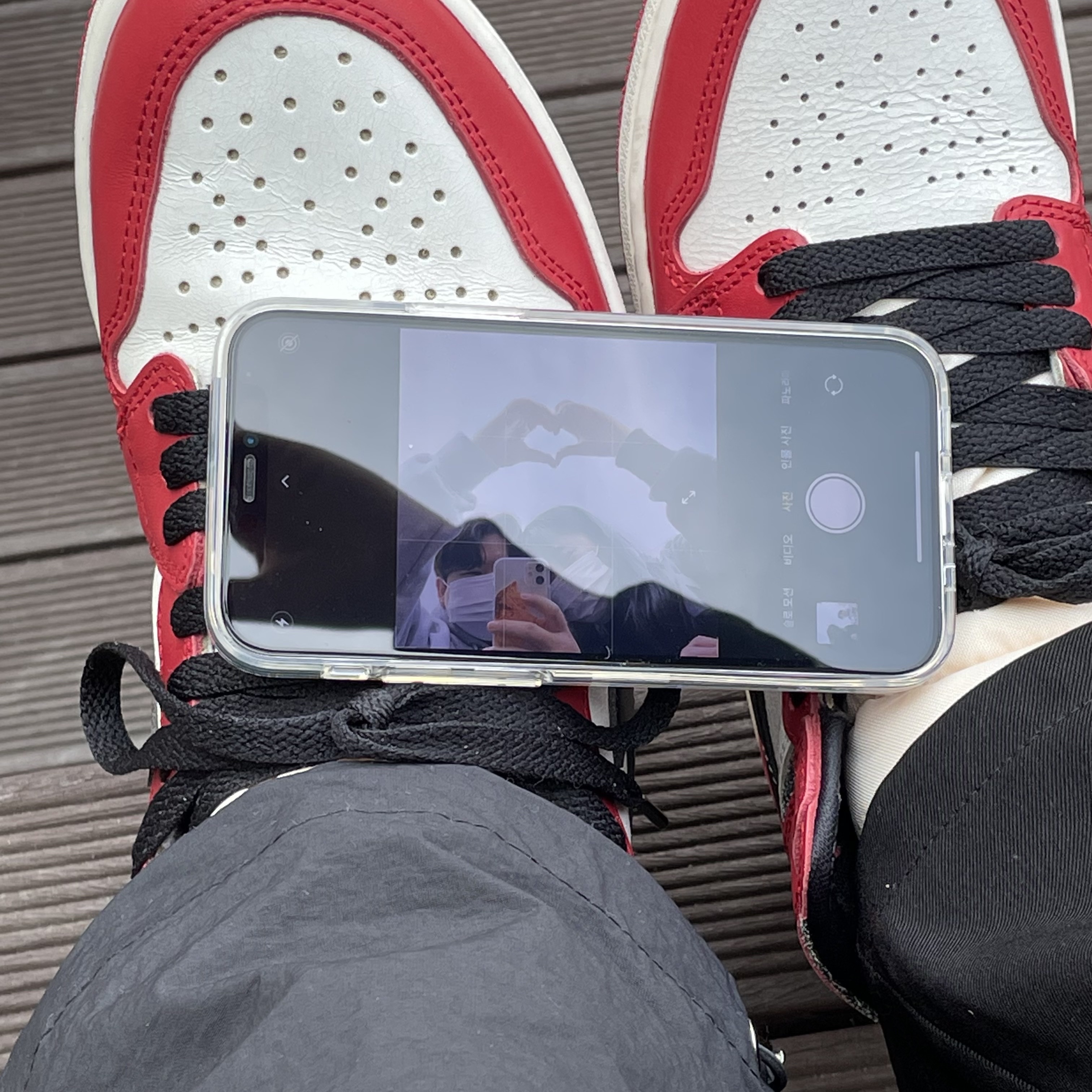 (GS) Jordan 1 Retro High OG Chicago 2022, Jordan 1 Retro High OG Chicago 2022 착용 스타일