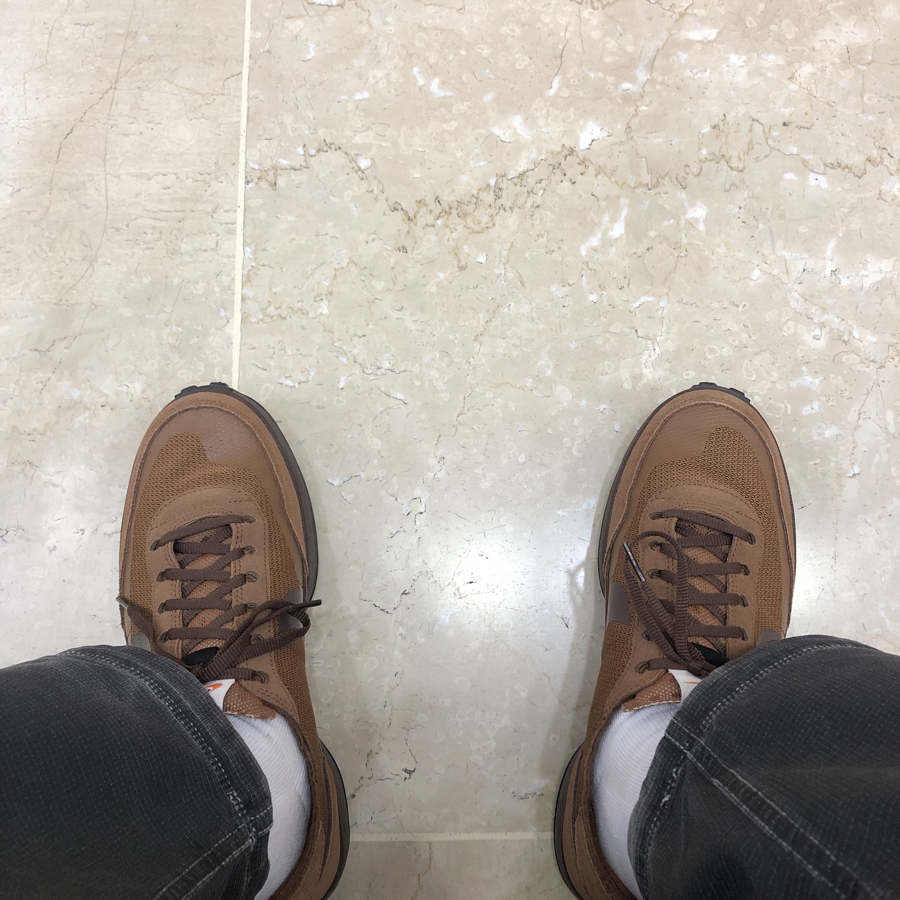 Nike x Tom Sachs General Purpose Shoe Brown 착용 스타일